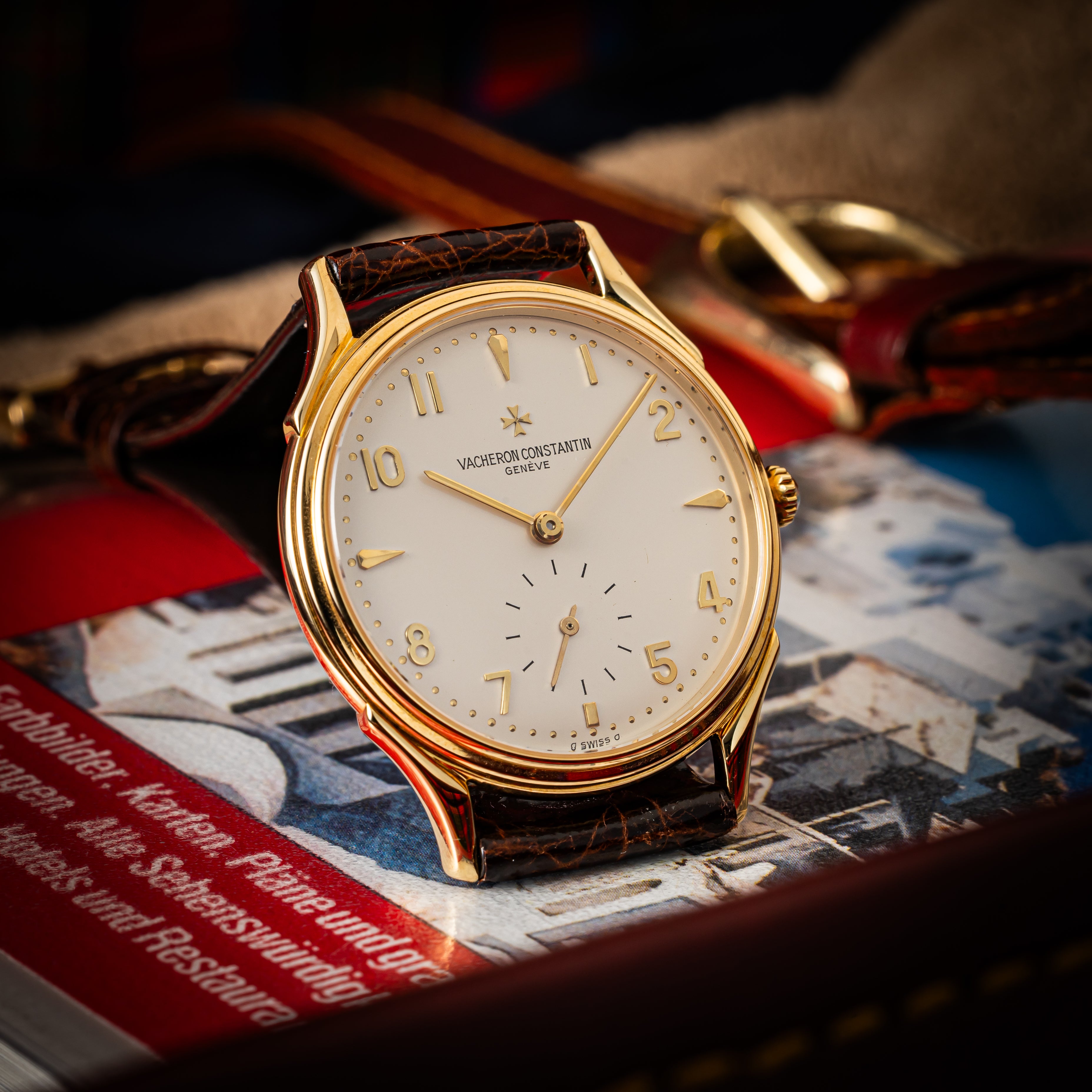 ヴァシュロン・コンスタンタン ヒストリーク ジュビリー18金無垢 1990年代製 Ref.92239 箱付き