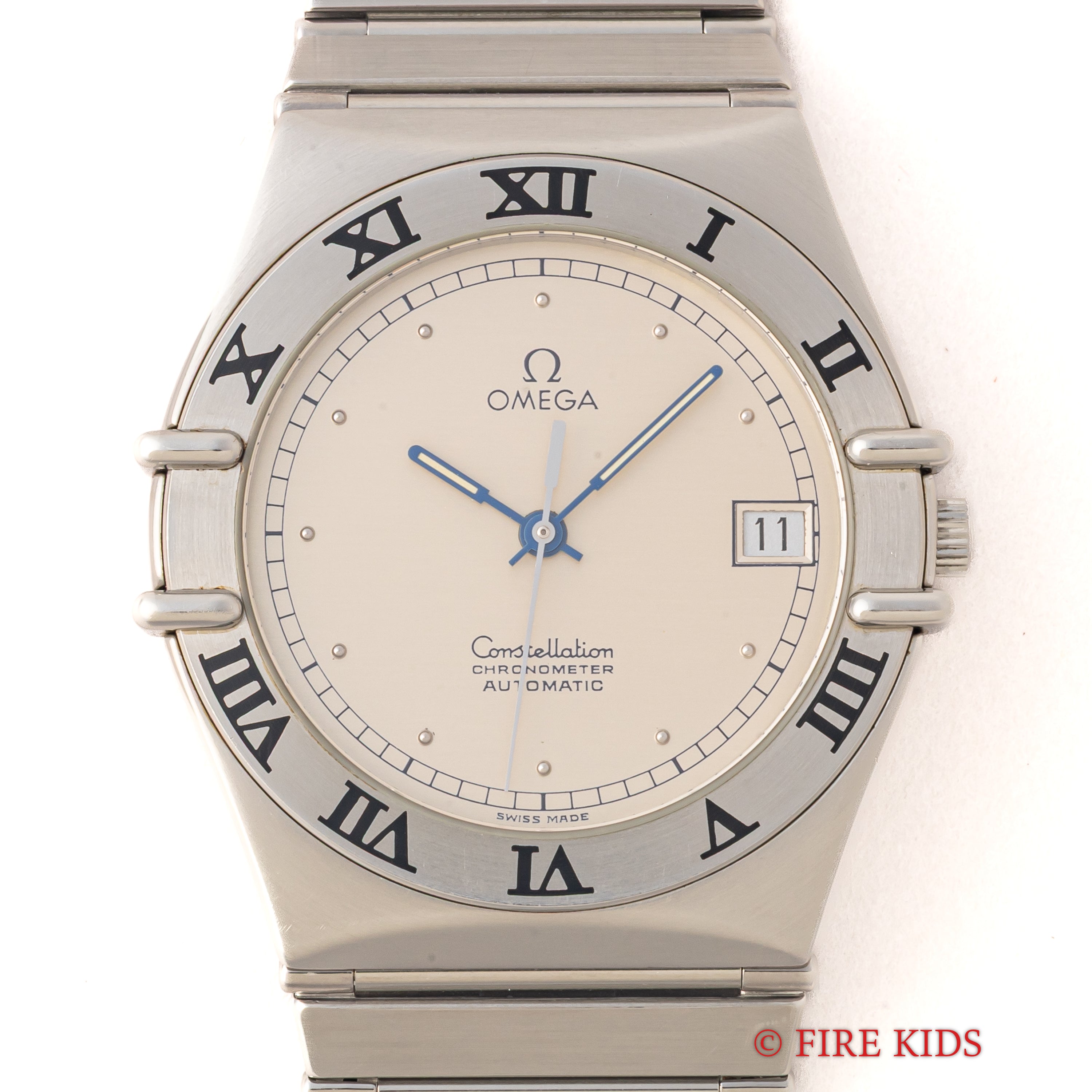 オメガ コンステレーション 1984年製 自動巻き クロノメーター シルバーダイヤル ギャラ付き