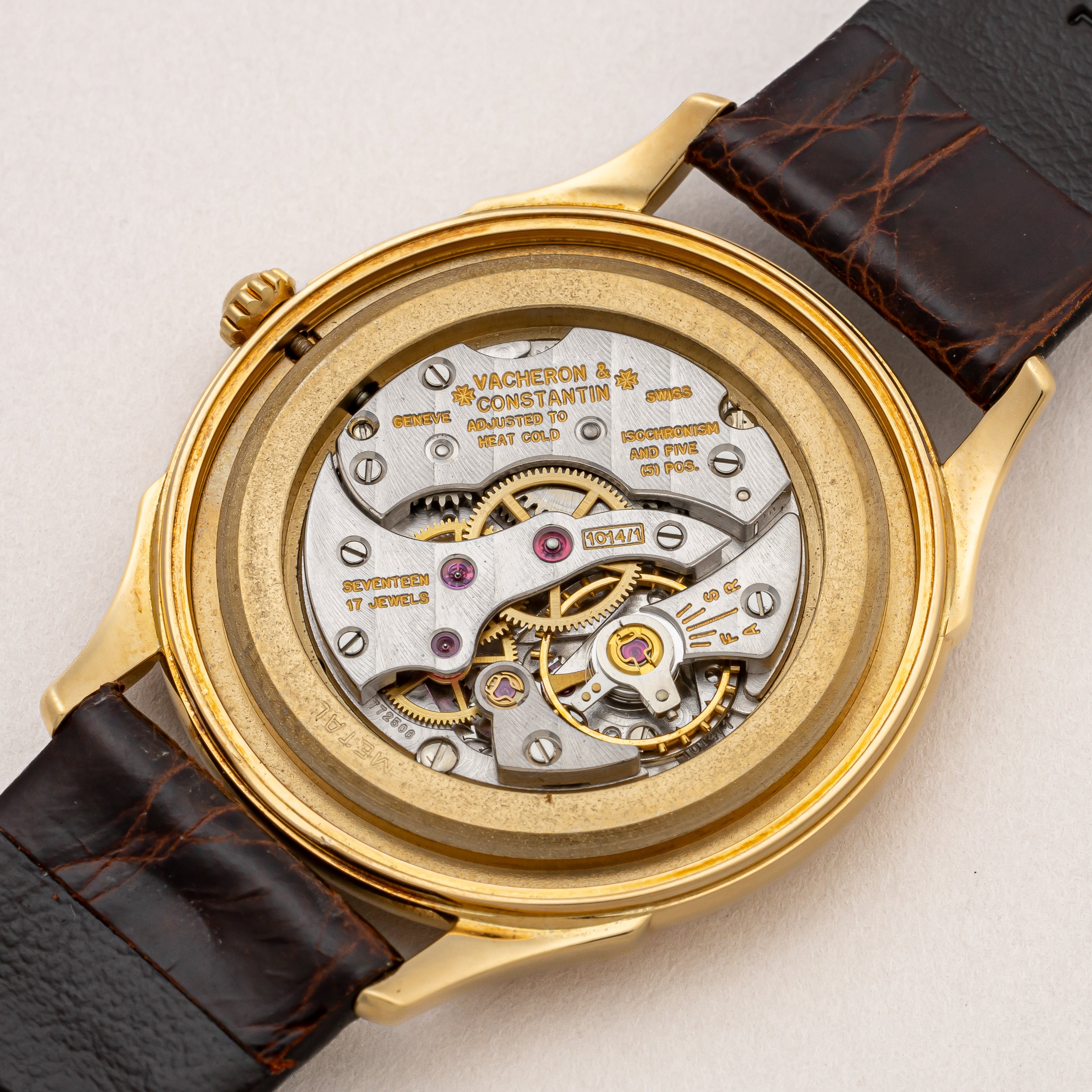 ヴァシュロン・コンスタンタン ヒストリーク ジュビリー18金無垢 1990年代製 Ref.92239 箱付き