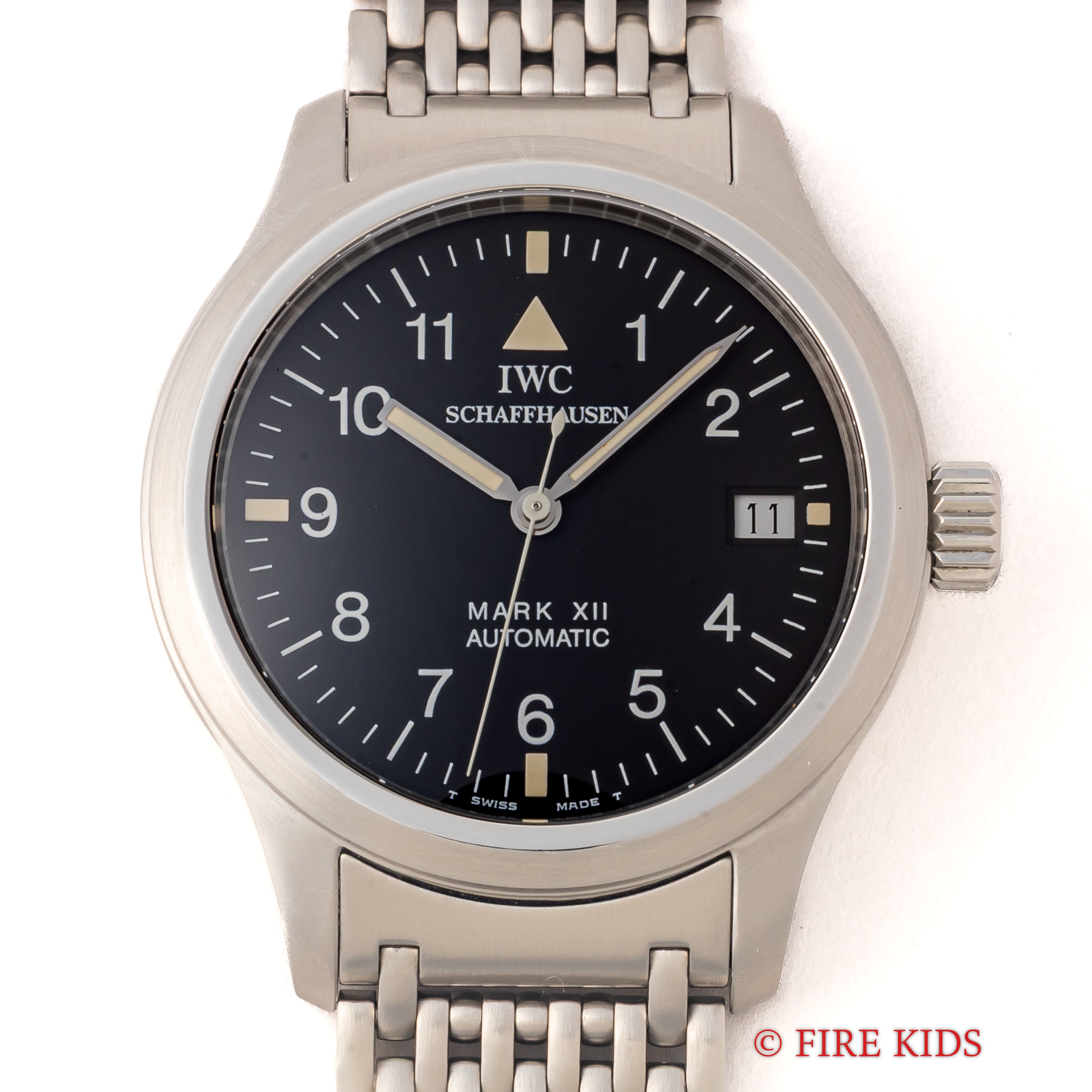 IWC マーク12 2000年製(平成12年製) Cal.884/2 Ref.3241 自動巻き 純正ブレス ギャランティカード付き