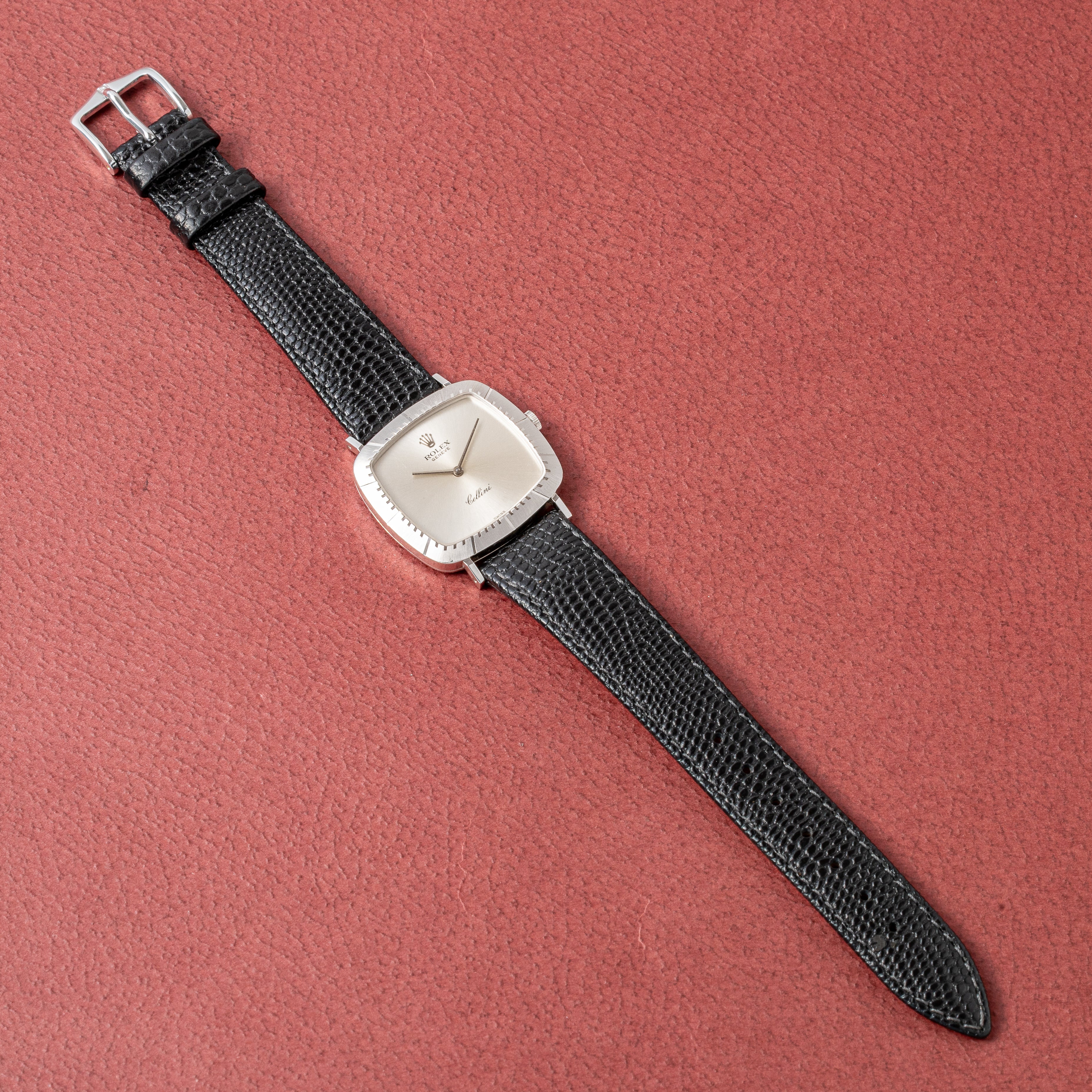 ロレックス チェリーニ 1976年~1977年製 Ref.4084 18金ホワイトゴールド 箱、ギャラ、修理明細、タグ付き