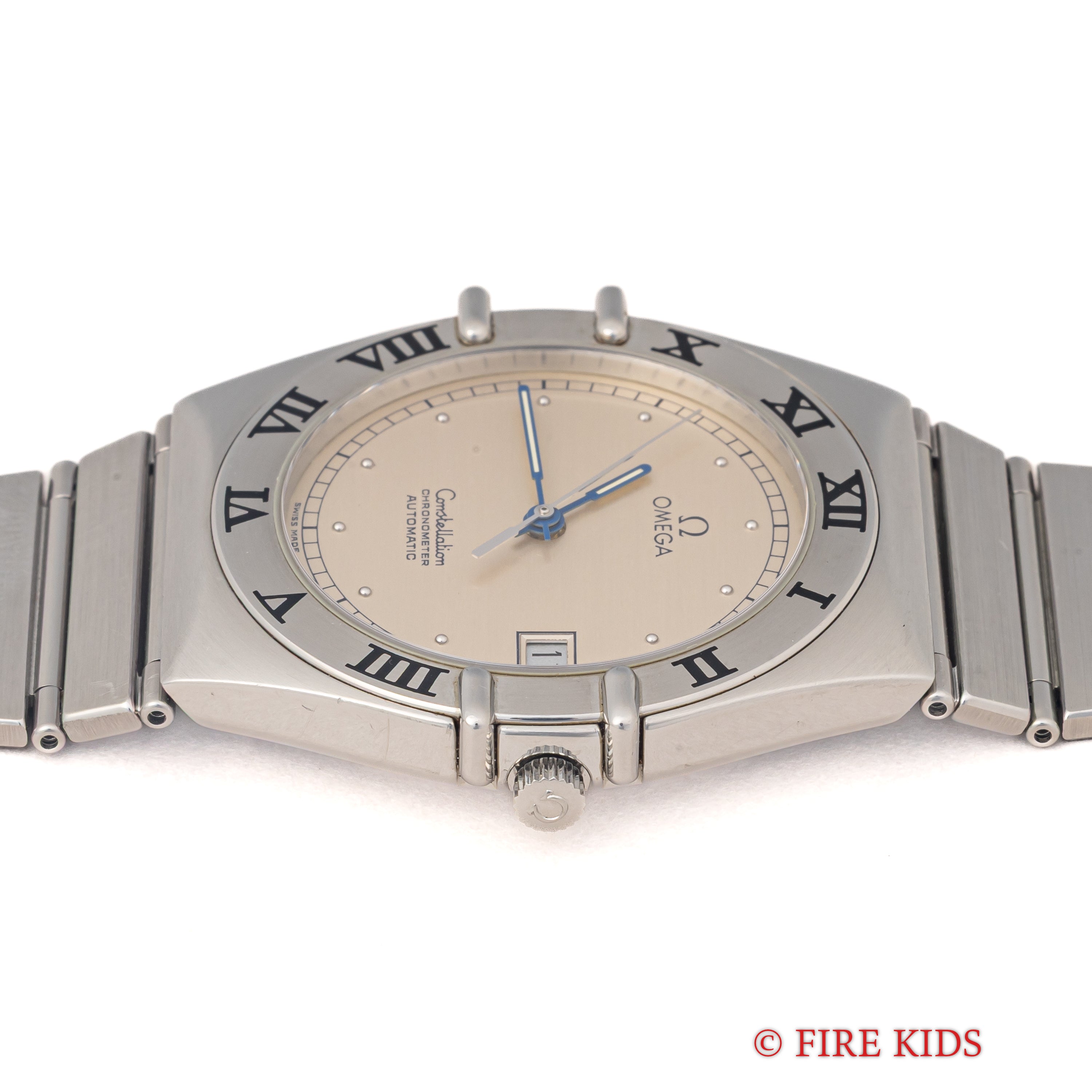 オメガ コンステレーション 1984年製 自動巻き クロノメーター シルバーダイヤル ギャラ付き