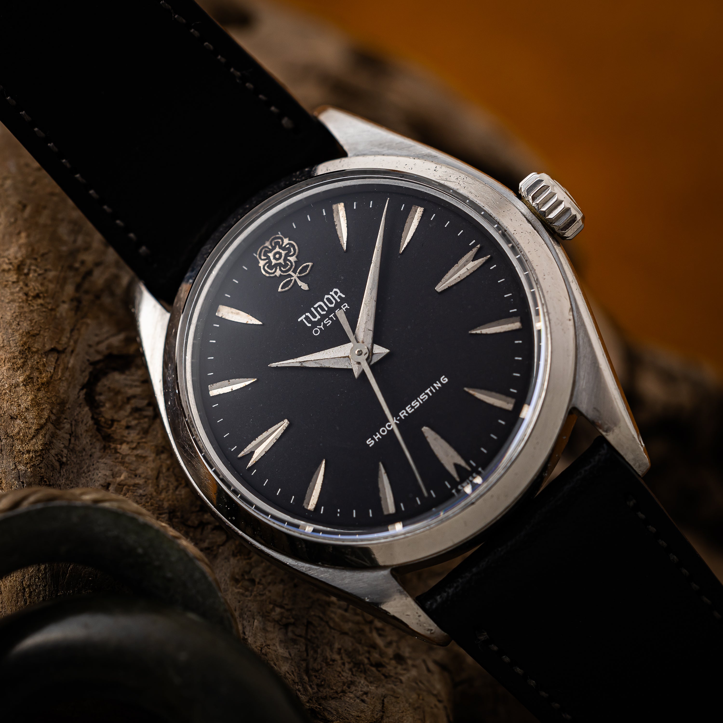 チューダー デカバラ 1959年製 Ref.7934 手巻き ブラックダイヤル