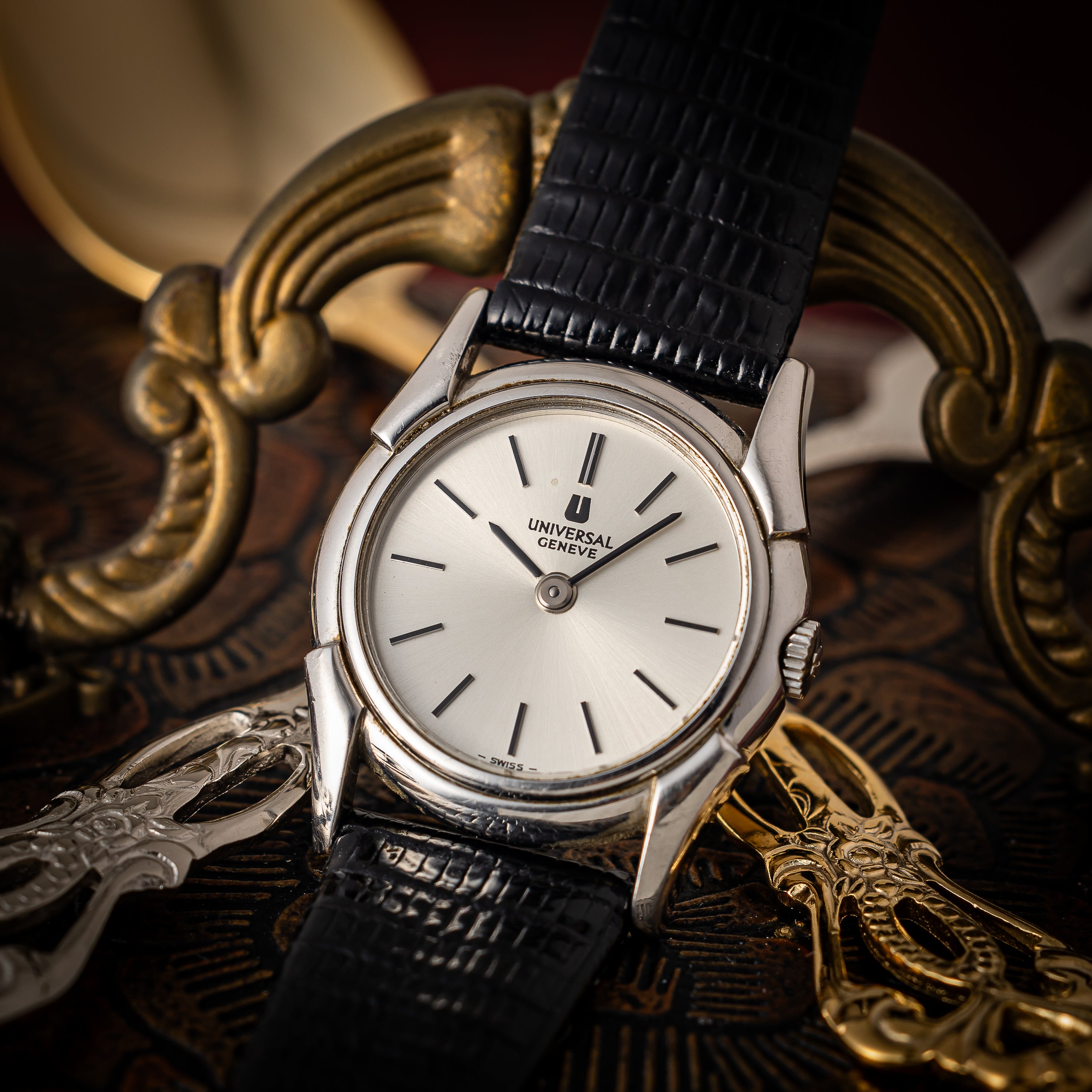 ユニバーサル ジュネーブ ラウンドケース 1970年代製 Ref.842680 レディースモデル