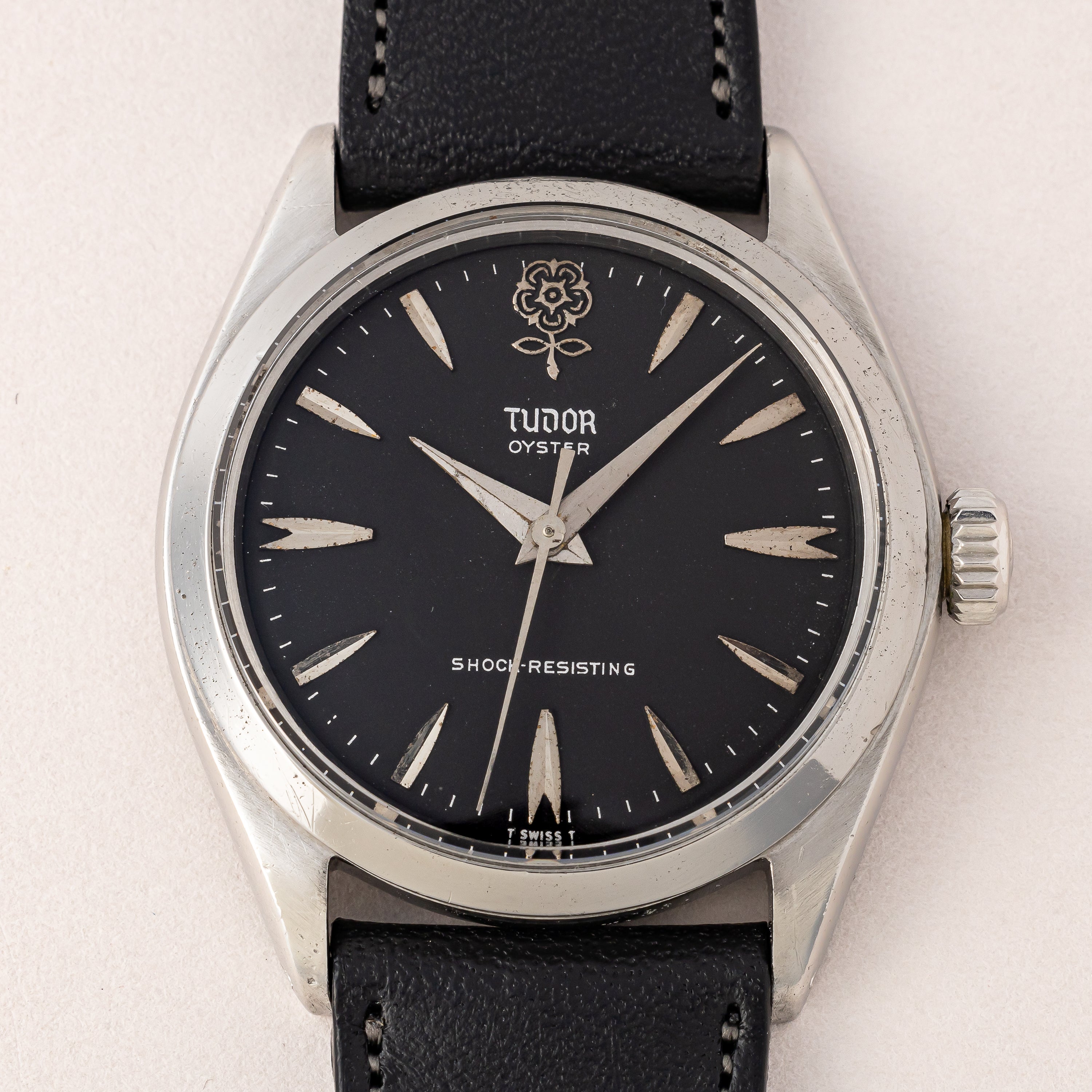 チューダー デカバラ 1959年製 Ref.7934 手巻き ブラックダイヤル