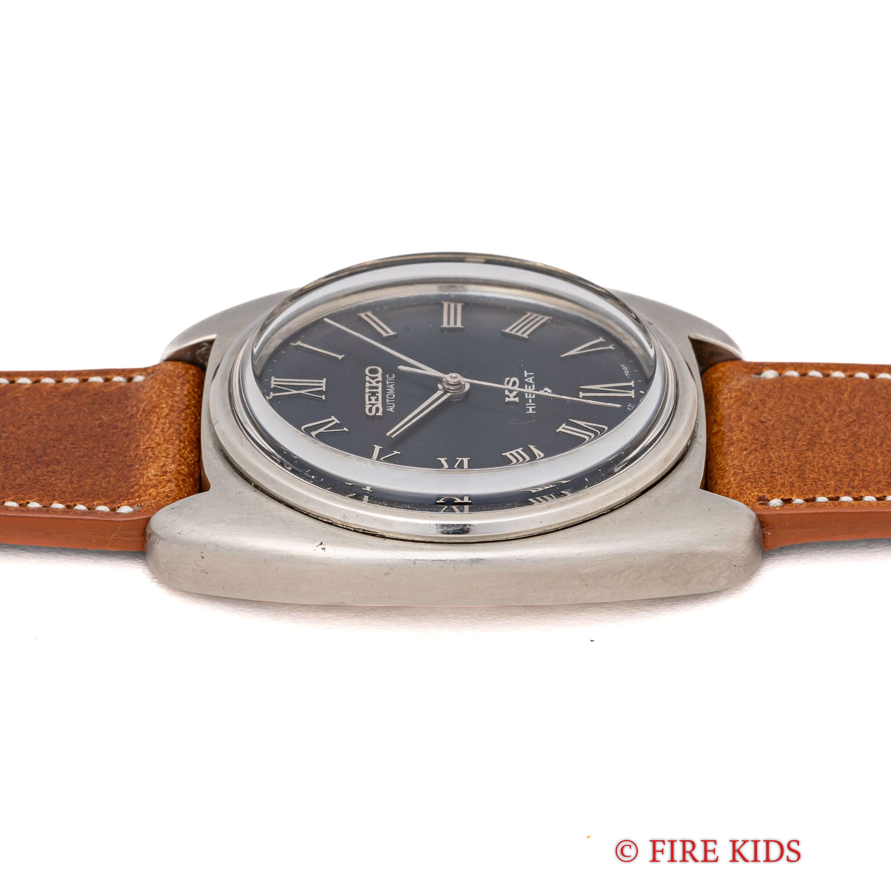 セイコー キングセイコー 56KS 1971年製 クッションケース Ref.5621-7000 ブルーローマンインデックス