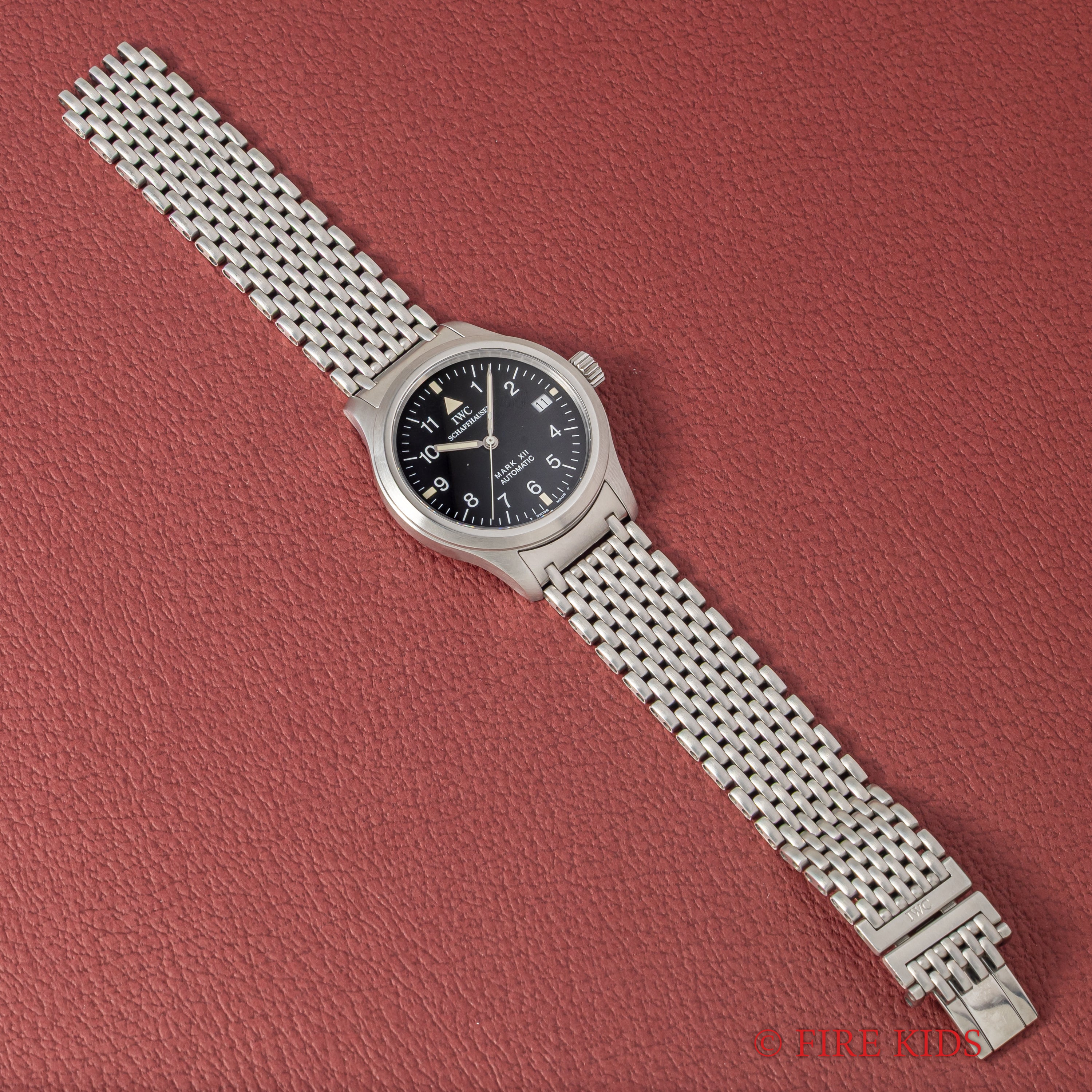 IWC マーク12 2000年製(平成12年製) Cal.884/2 Ref.3241 自動巻き 純正ブレス ギャランティカード付き