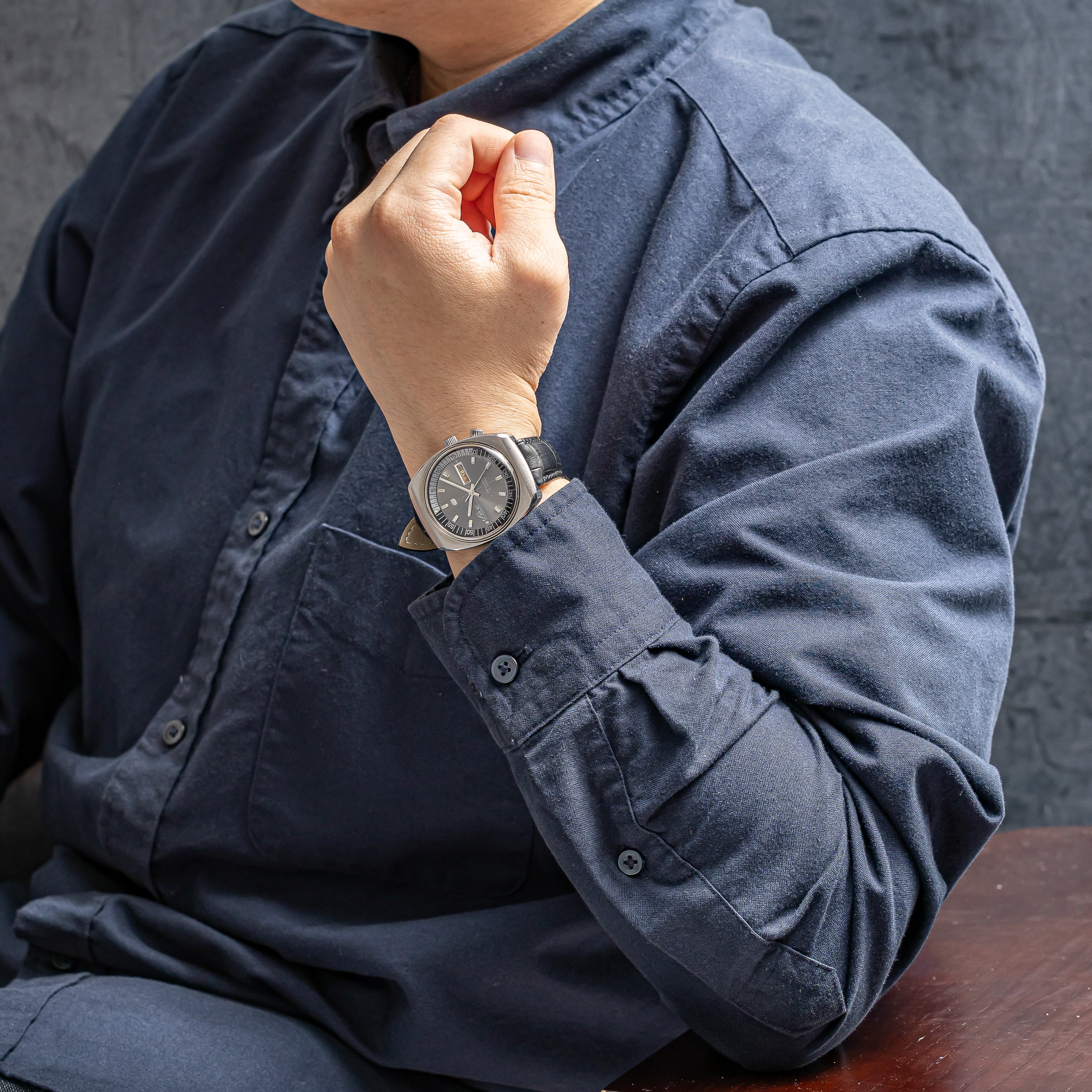 リコー San-ai インナー回転ベゼル 1970年代製 Ref.4169 自動巻デイデイト