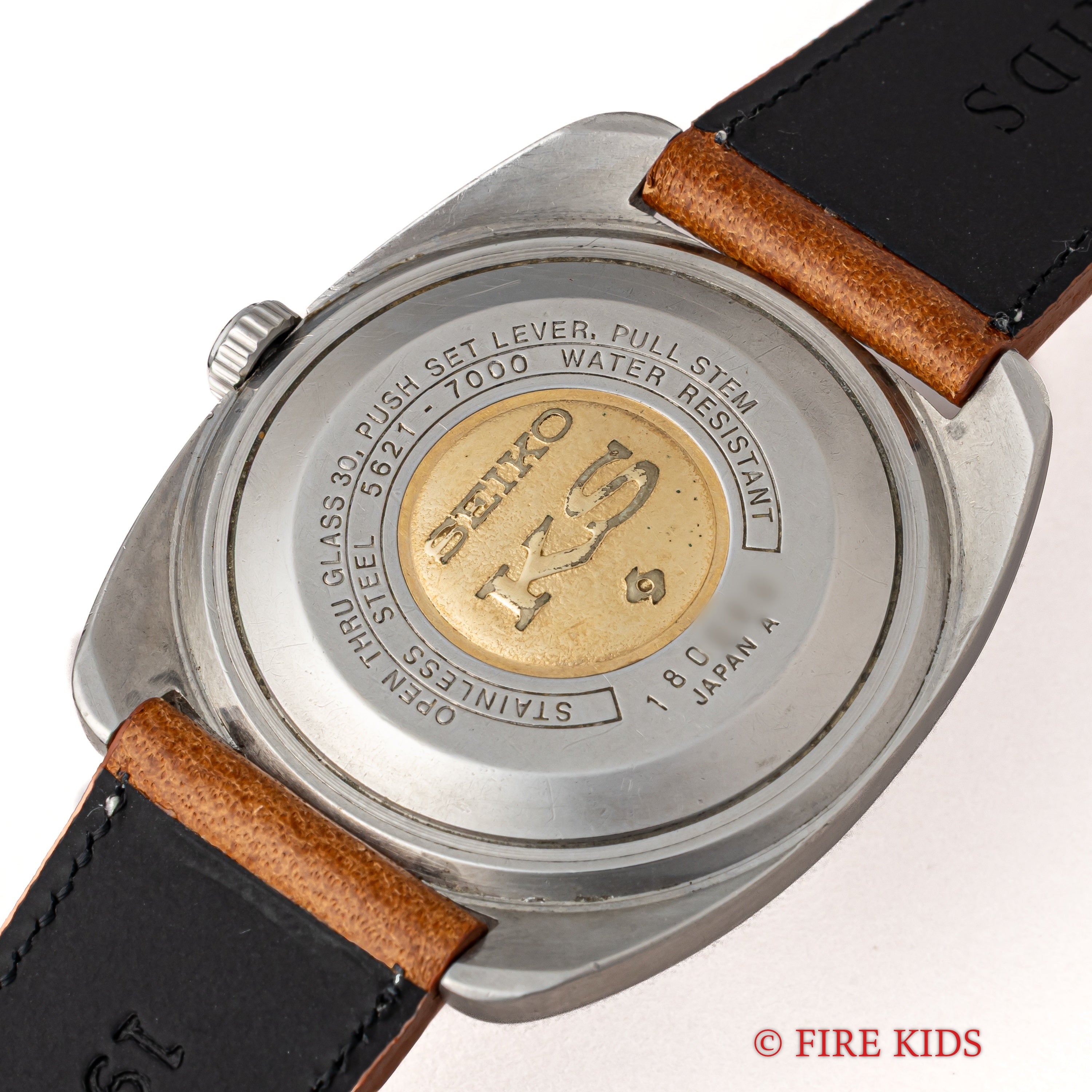 セイコー キングセイコー 56KS 1971年製 クッションケース Ref.5621-7000 ブルーローマンインデックス