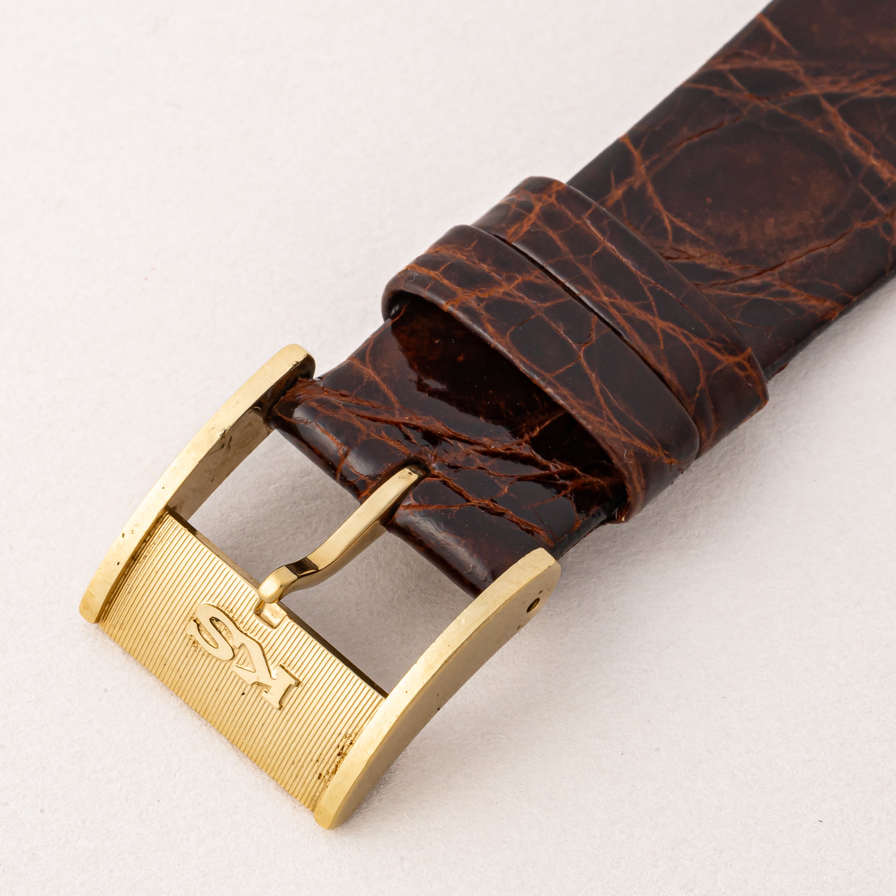 キングセイコー ハイビート 1969年製 Ref.45-8000 CAPゴールド 絹目ダイヤル 純正尾錠付き