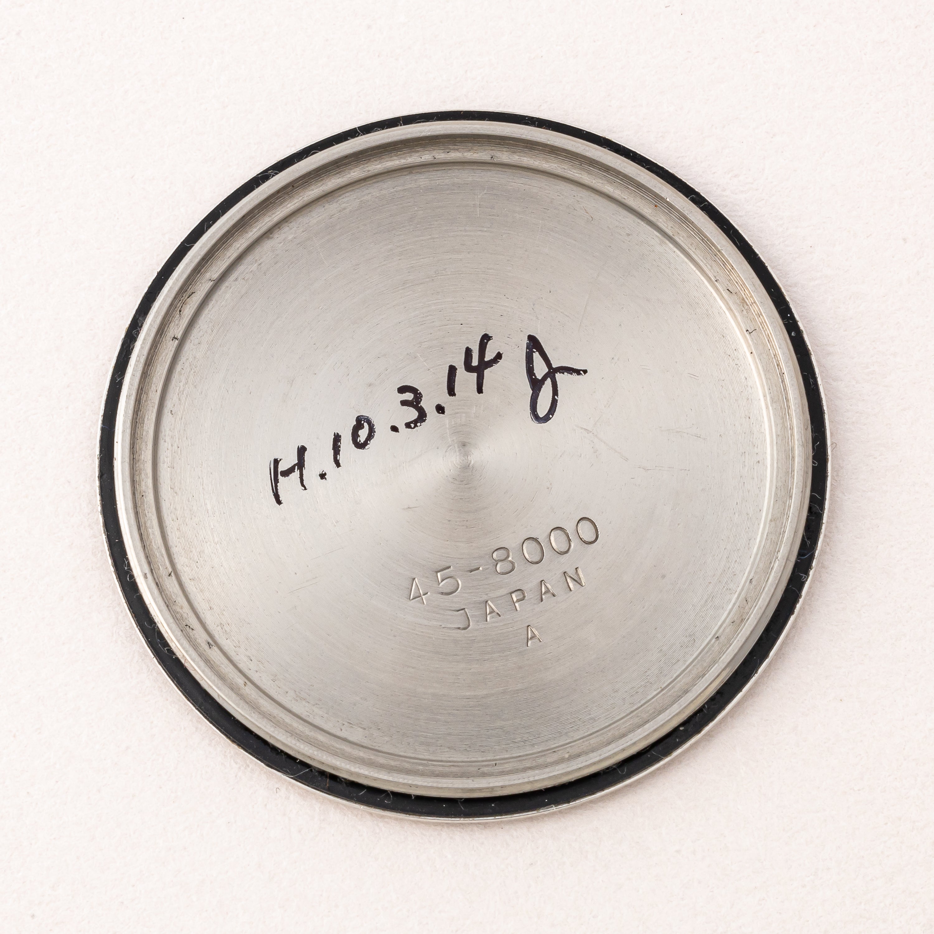 キングセイコー ハイビート 1969年製 Ref.45-8000 CAPゴールド 絹目ダイヤル 純正尾錠付き