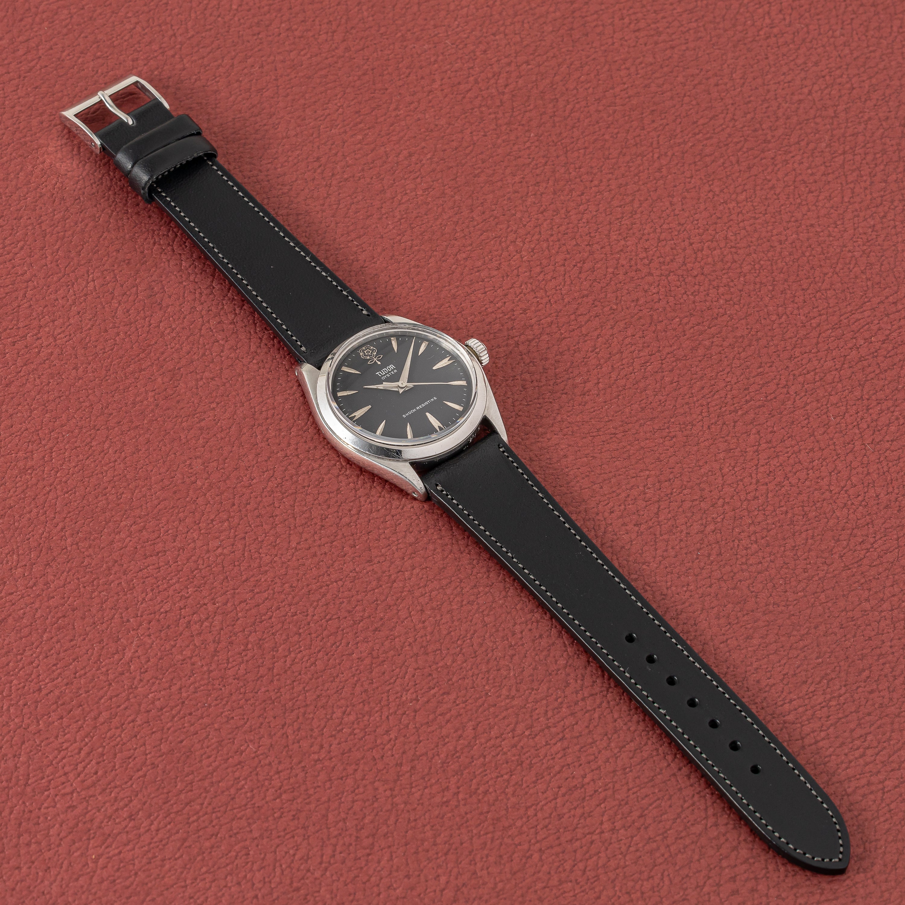 チューダー デカバラ 1959年製 Ref.7934 手巻き ブラックダイヤル