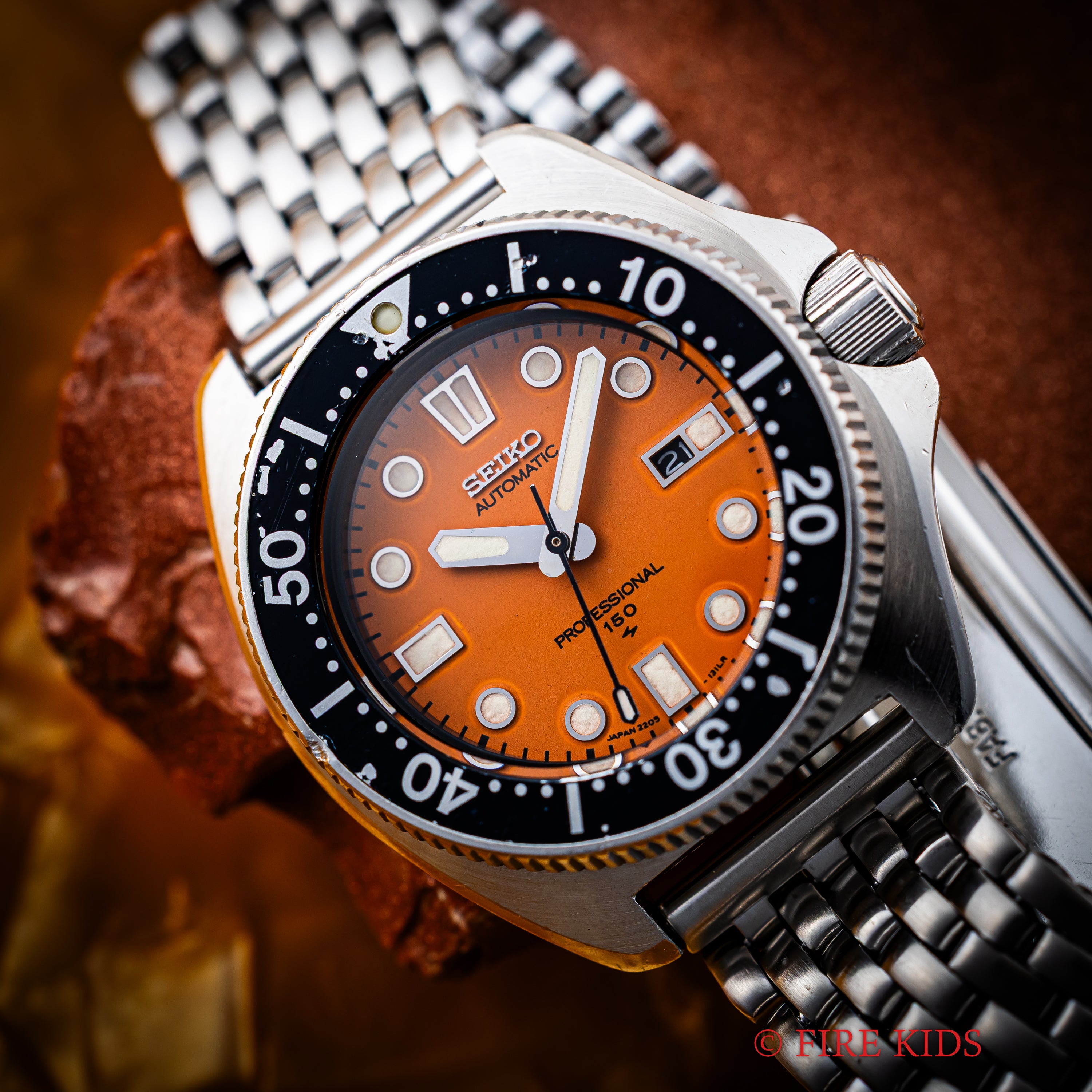 セイコー プロフェショナルダイバー 150m 1977年製 ボーイズサイズ