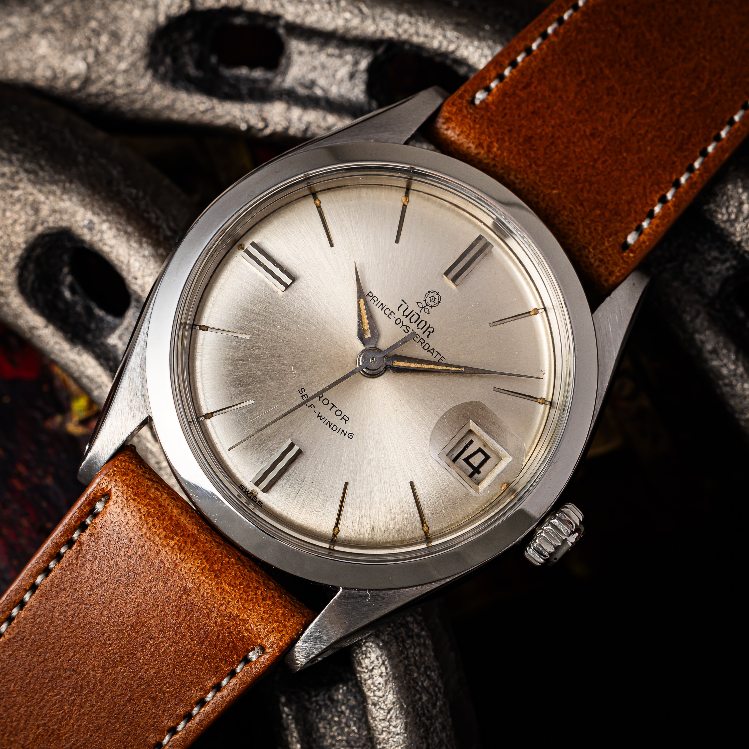 チューダー プリンスオイスターデイト 1964年製 Ref.7966 シルバーダイヤル