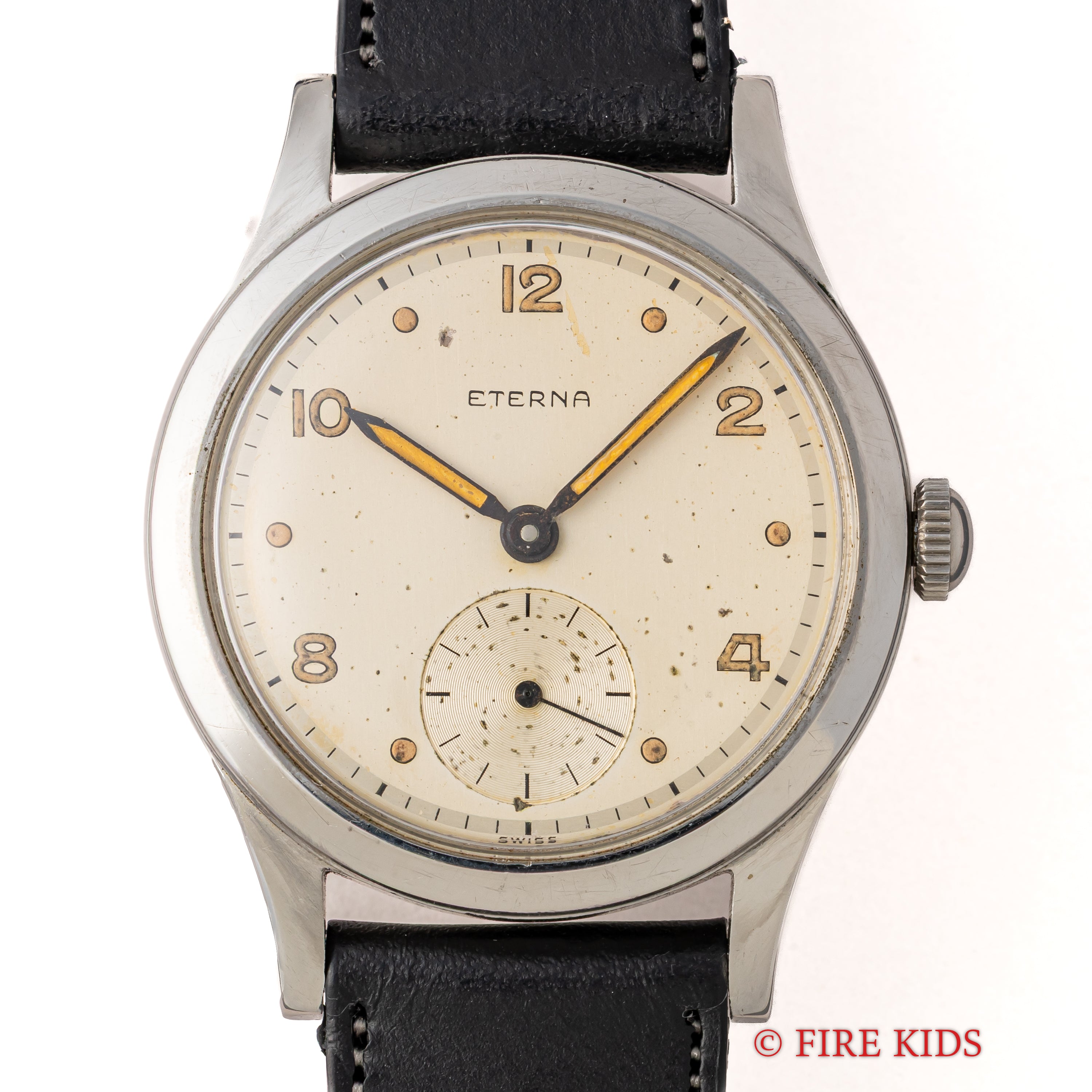 エテルナ 1940年代製 ラウンドケース 手巻 Cal.520H