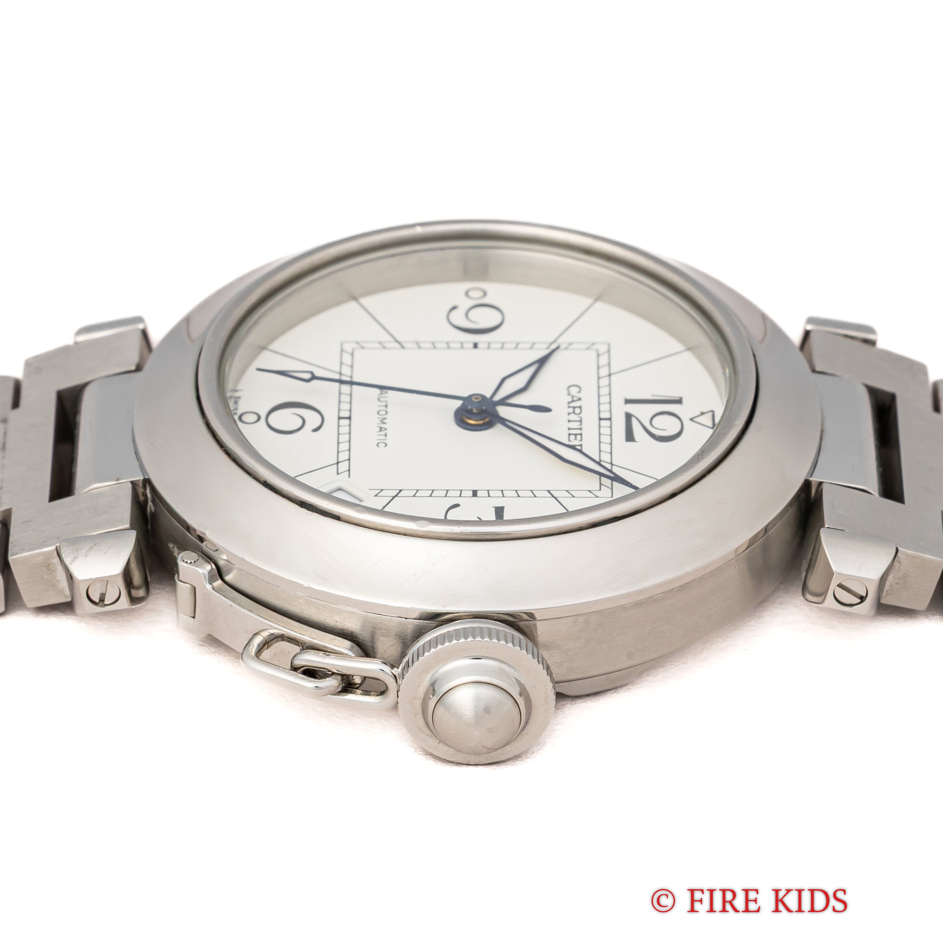 カルティエ パシャC 2000年代製 Ref.2324 ホワイトダイヤル  オートマチック