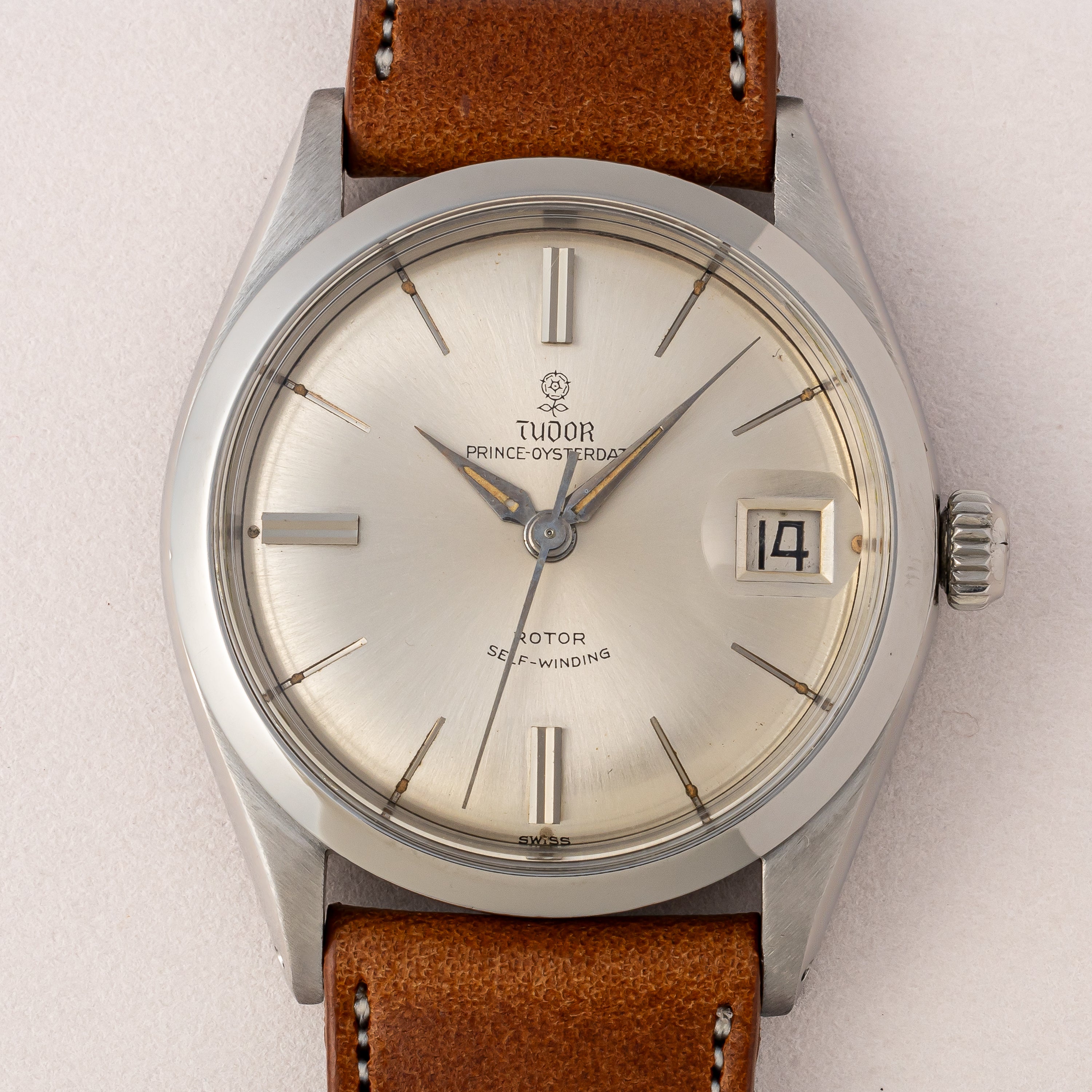 チューダー プリンスオイスターデイト 1964年製 Ref.7966 シルバーダイヤル