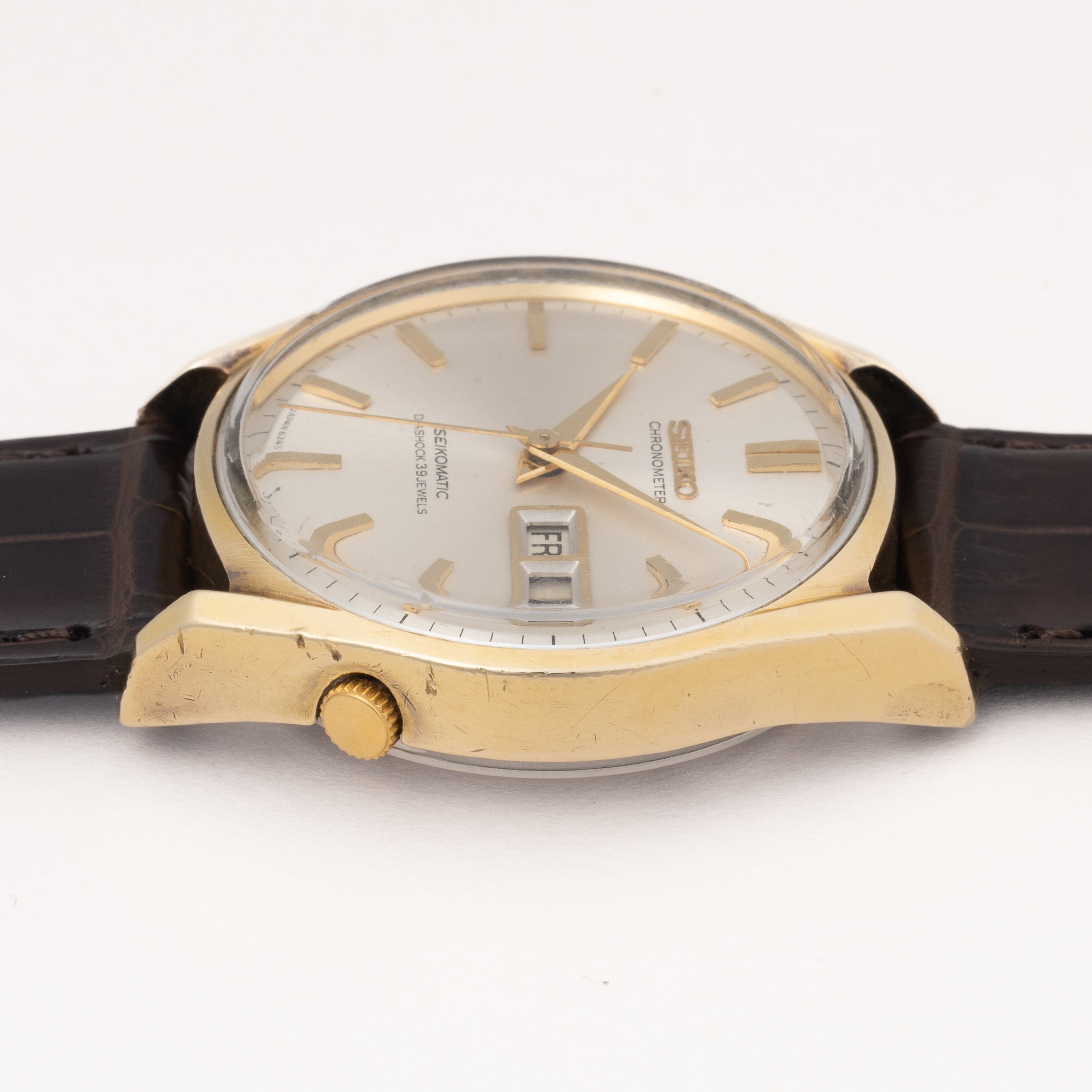 セイコー マチッククロノメーター 1966年製 Ref.6246-9000 CAPゴールド デイデイト 自動巻