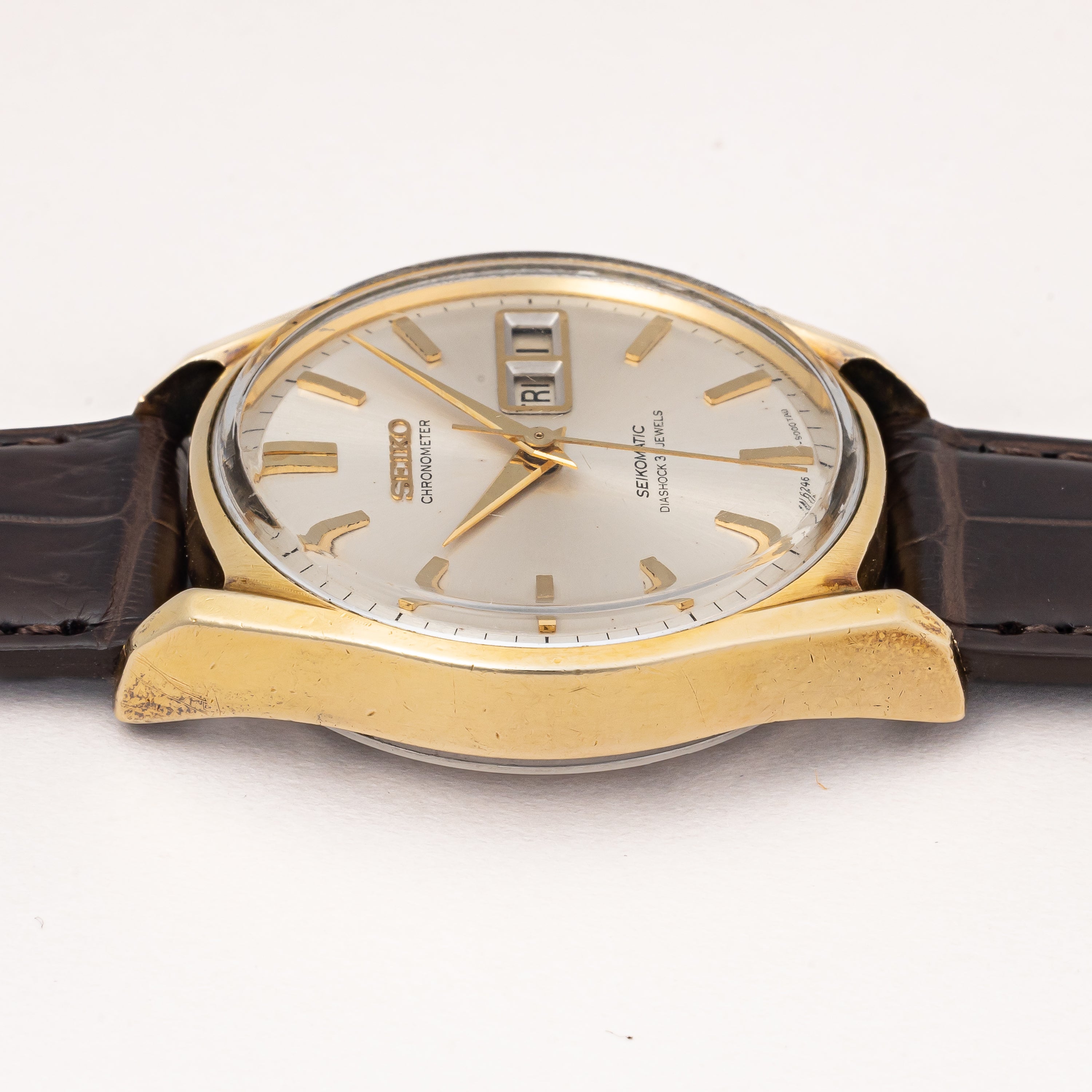 セイコー マチッククロノメーター 1966年製 Ref.6246-9000 CAPゴールド デイデイト 自動巻