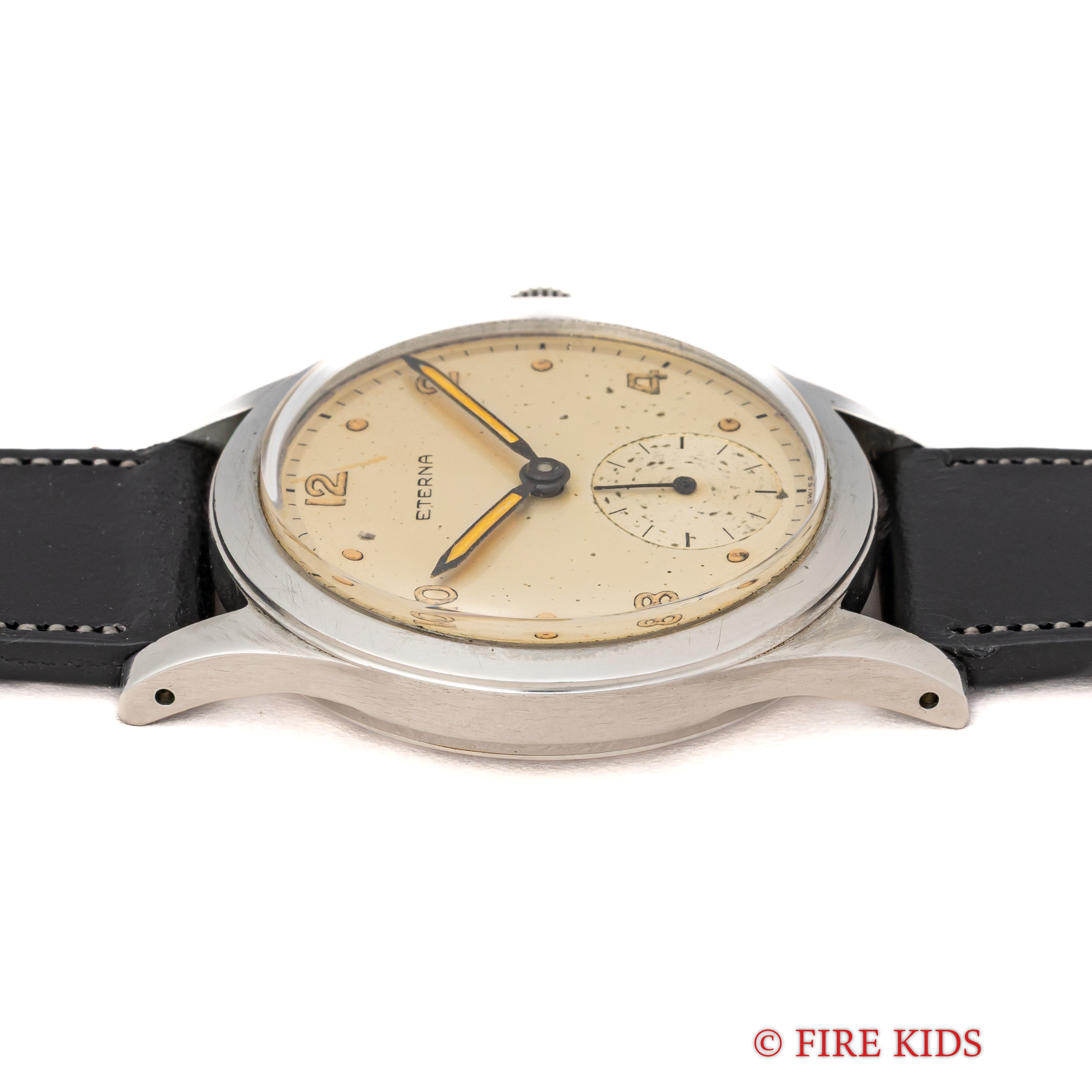 エテルナ 1940年代製 ラウンドケース 手巻 Cal.520H