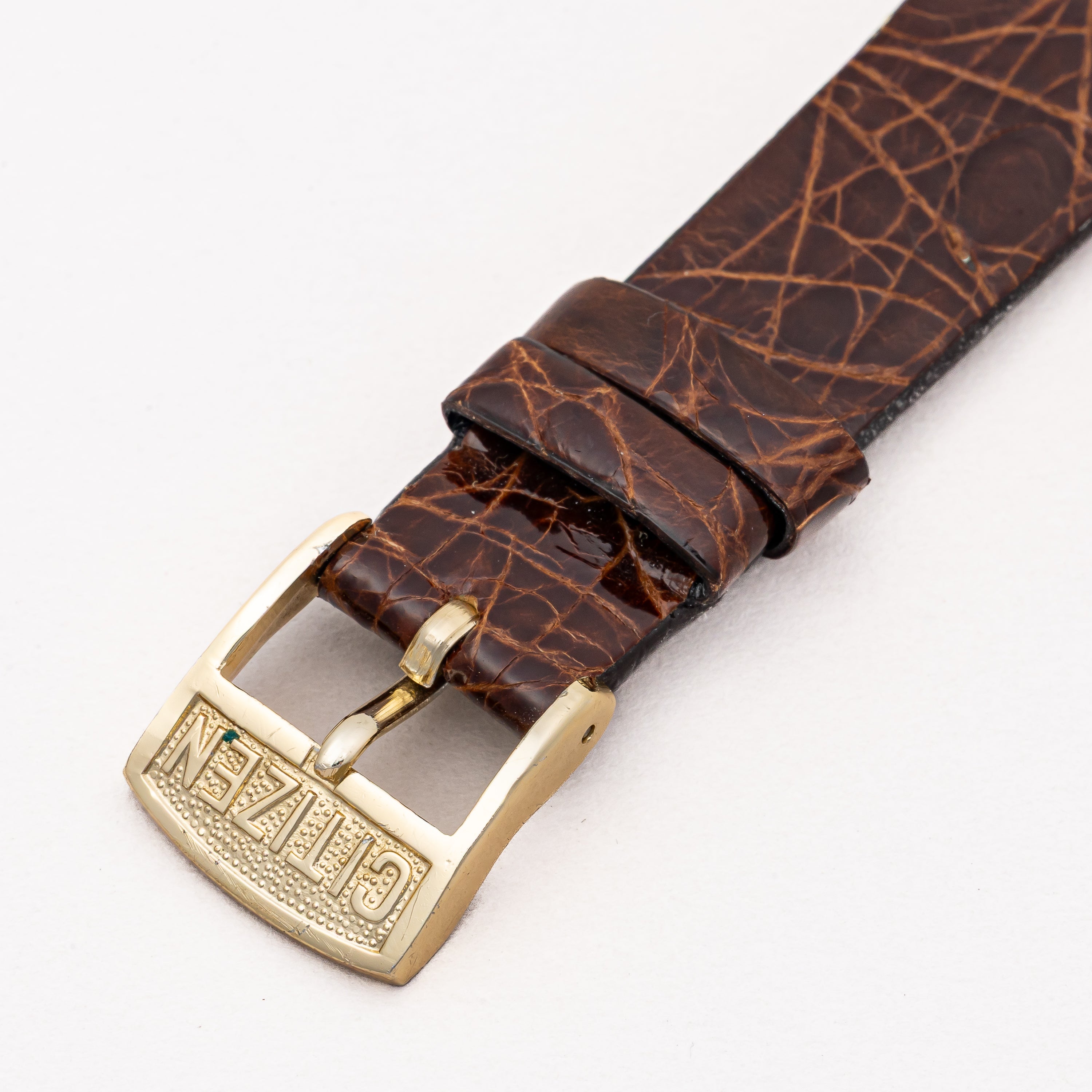 シチズン スーパージェット オートデーター 39石 1963年製 Ref.AD1507081 100ミクロン14金張り