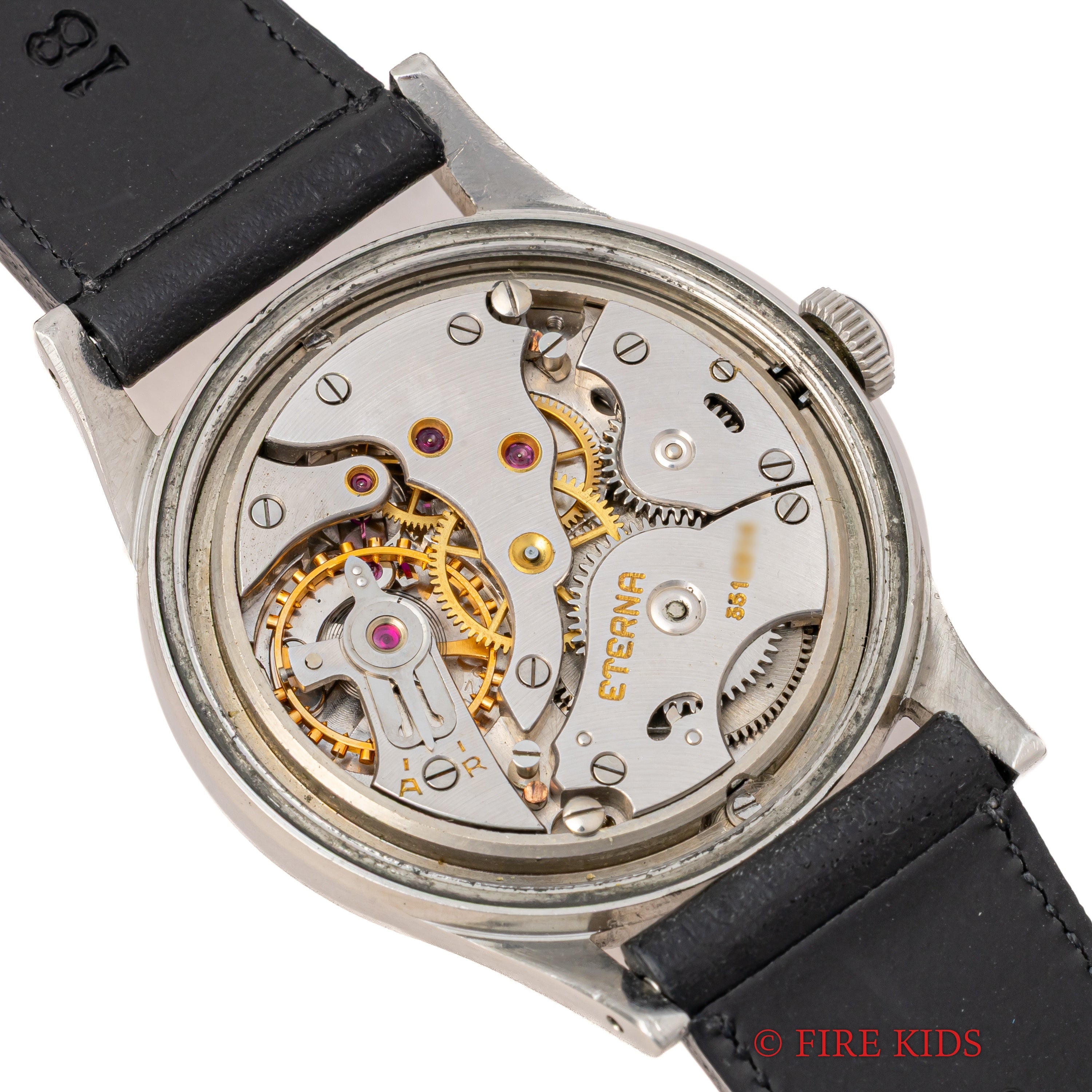 エテルナ 1940年代製 ラウンドケース 手巻 Cal.520H