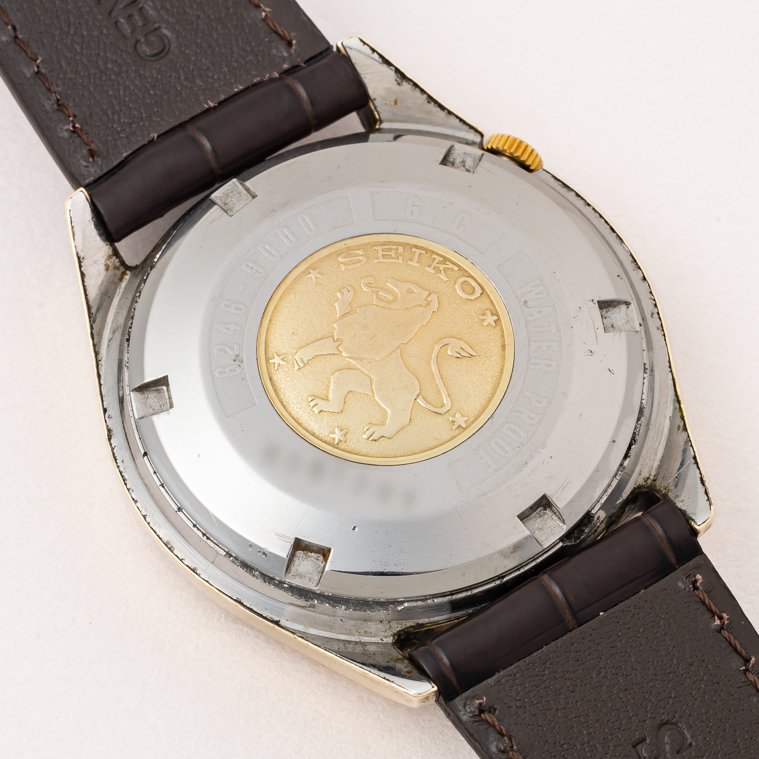 セイコー マチッククロノメーター 1966年製 Ref.6246-9000 CAPゴールド デイデイト 自動巻