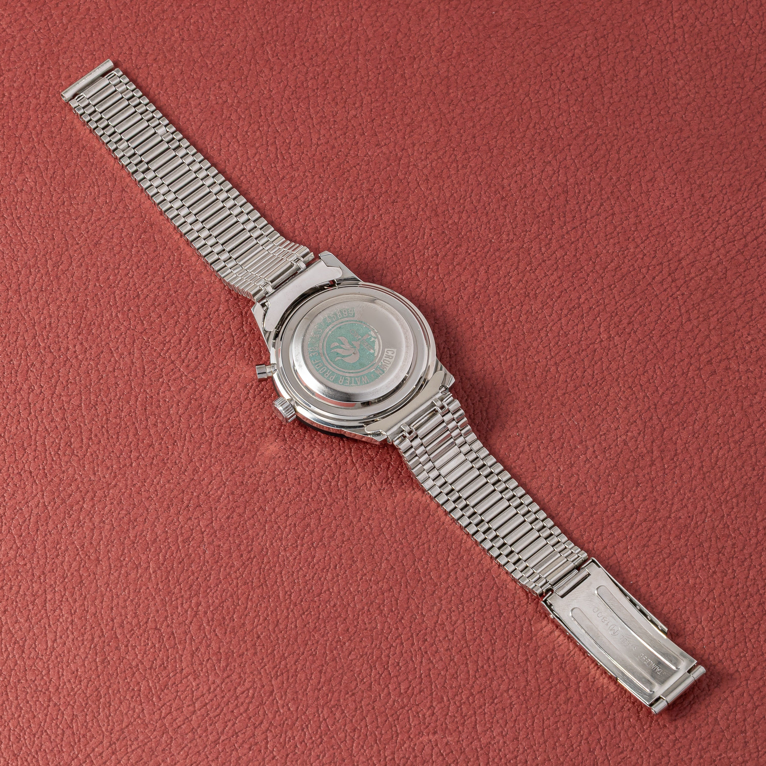 セイコー ワンプッシュクロノグラフ 1964年製 Ref.45899 聖火マーク プラベゼル 純正ブレス付き