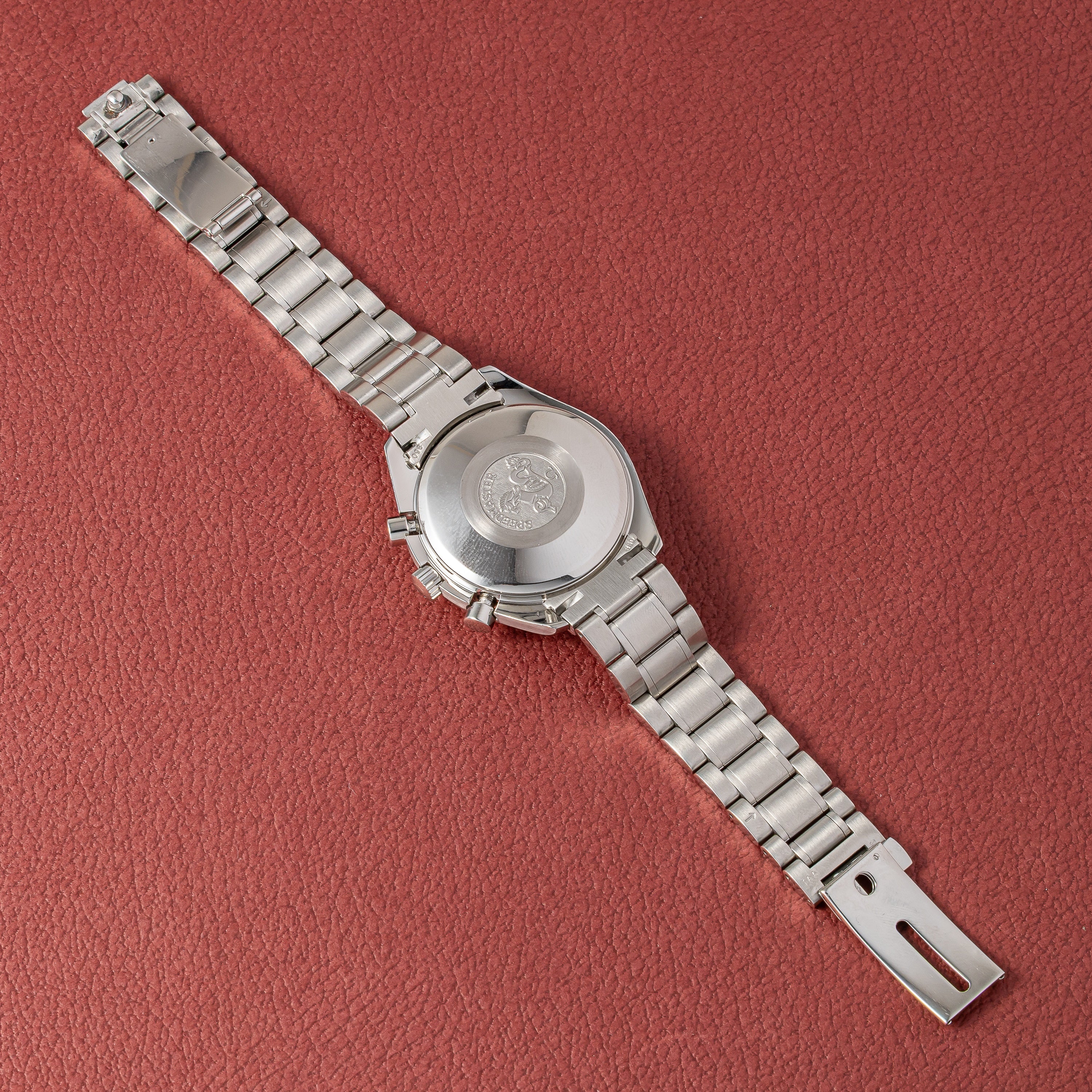 オメガ スピードマスター ブルーダイヤル トリプルカレンダークロノグラフ 1998年製 自動巻き