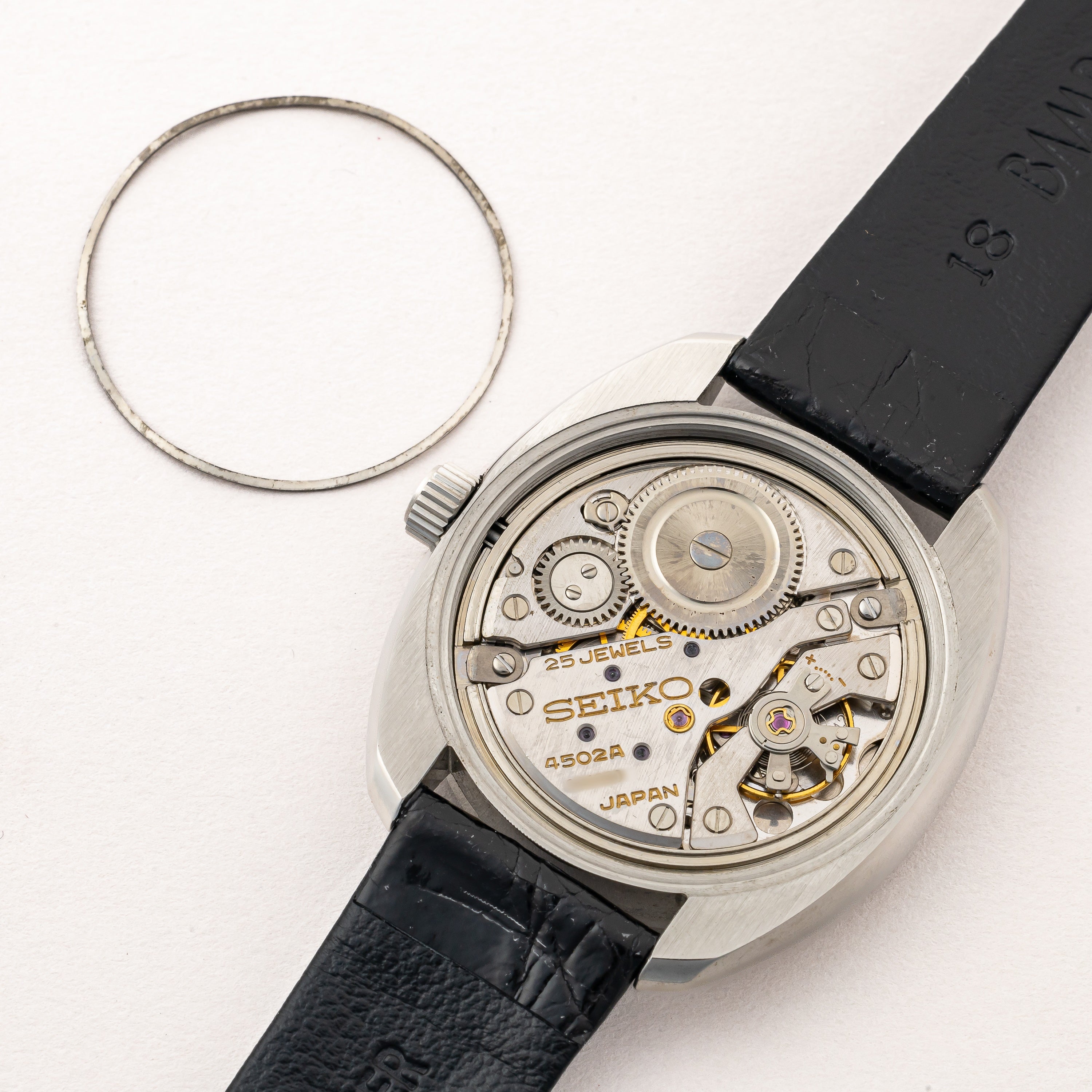 キングセイコー クロノメーター 10振動手巻き 45KS 1971年製 Ref.4502-8010 純正尾錠付き 美品