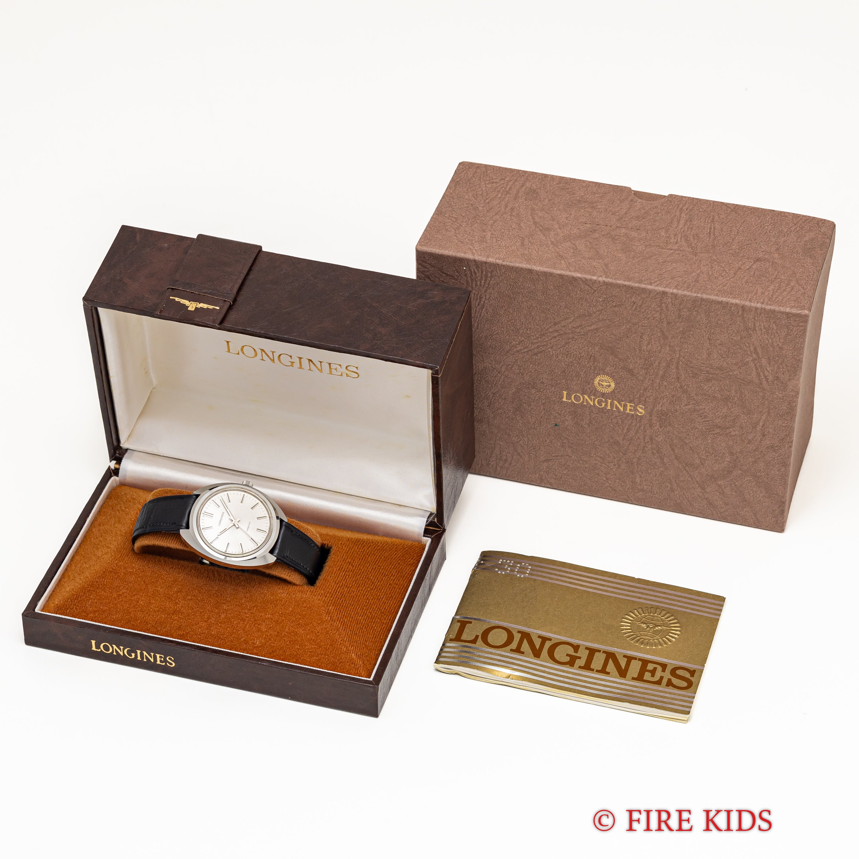 ロンジン コンクエスト 1975年販売 手巻 Cal.706 美品 箱ギャラ、オリジナルベルト尾錠付