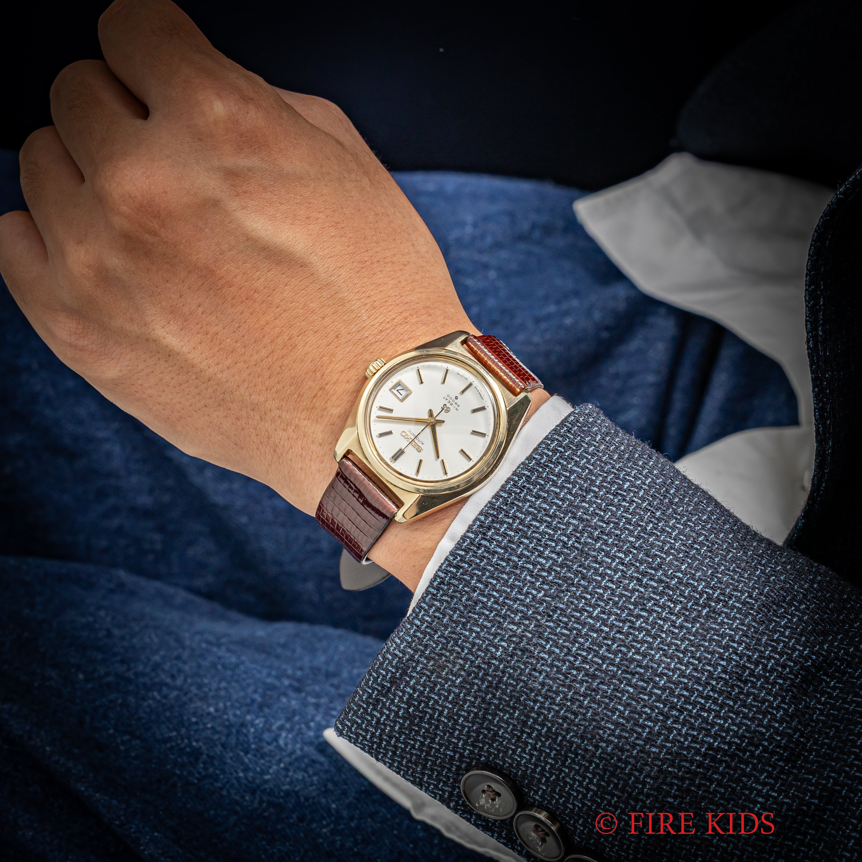 グランドセイコー 1969年製 Ref.6145-8000 CAPゴールドケース 10振動自動巻き 36000 61GS