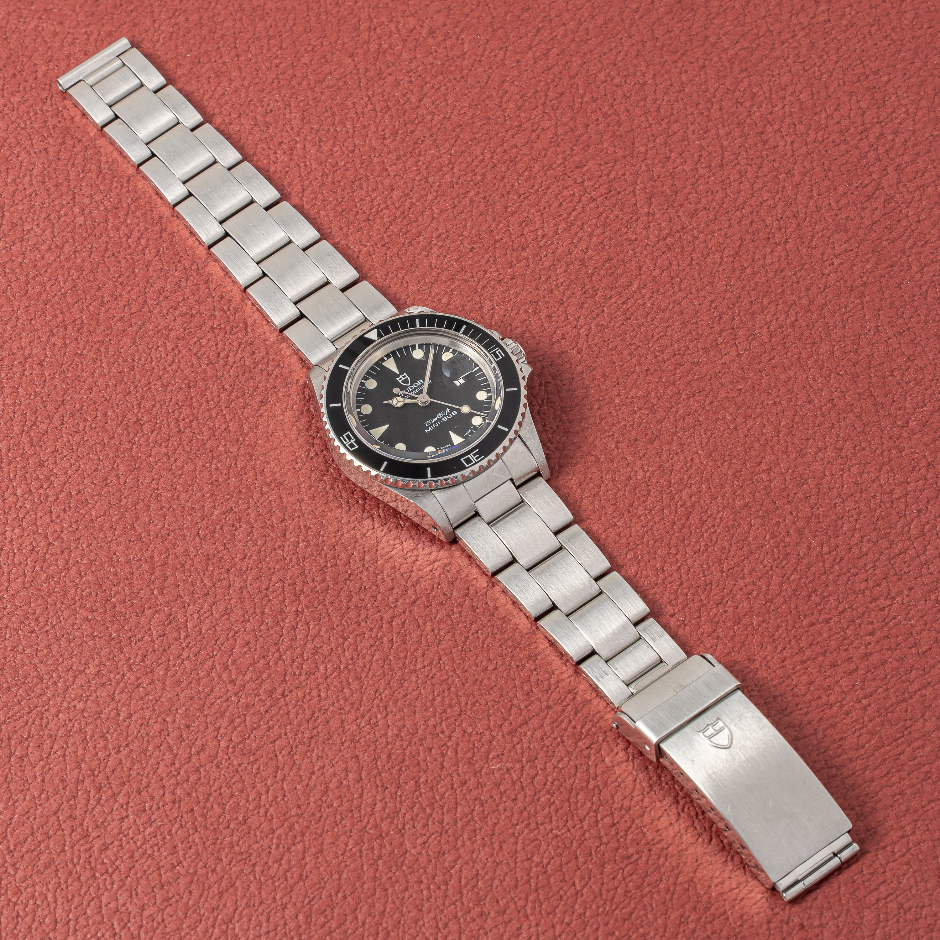 チューダー ミニサブ 1989年製 Ref.73090 王冠リューズ ブラックダイヤル 3連オイスターブレス