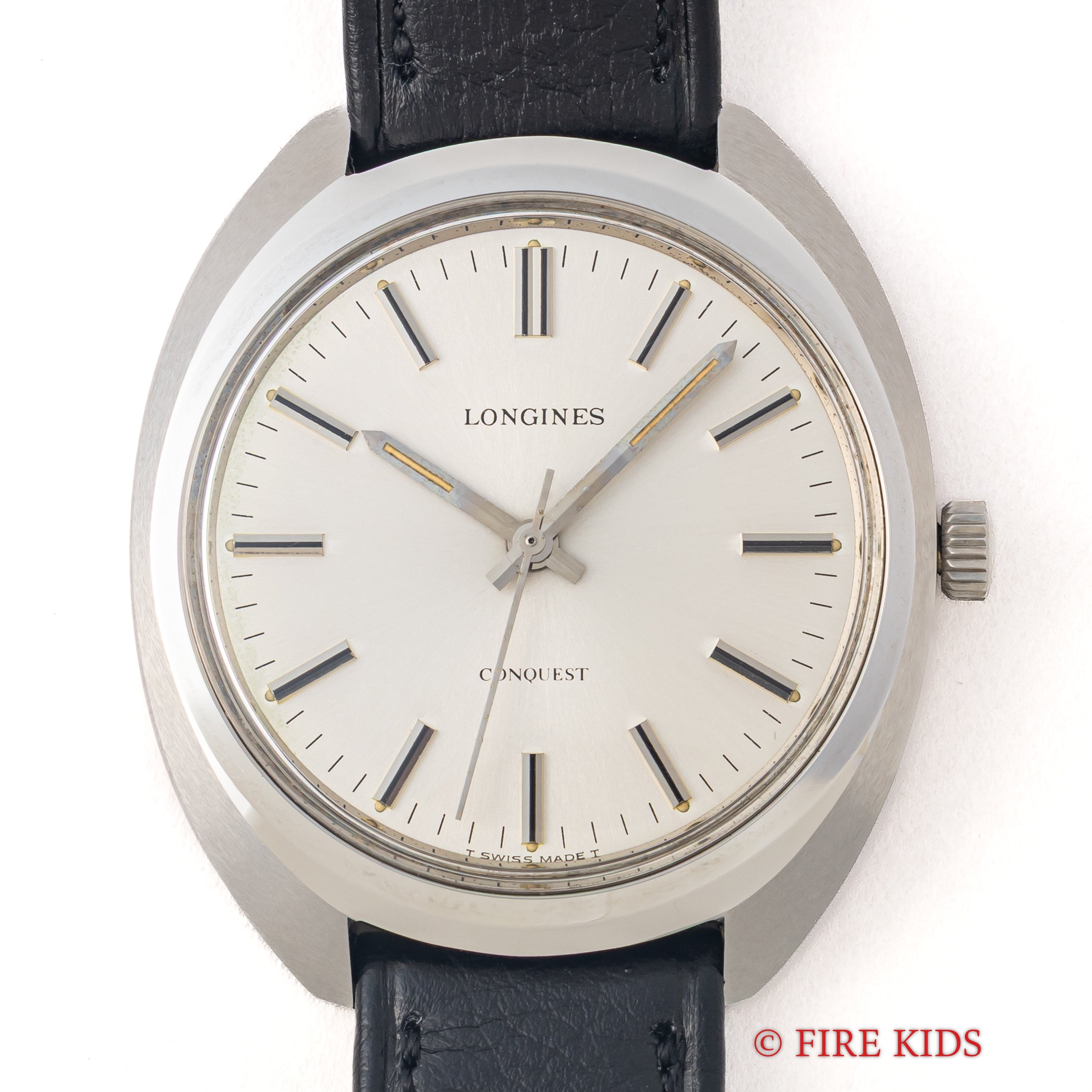 ロンジン コンクエスト 1975年販売 手巻 Cal.706 美品 箱ギャラ、オリジナルベルト尾錠付