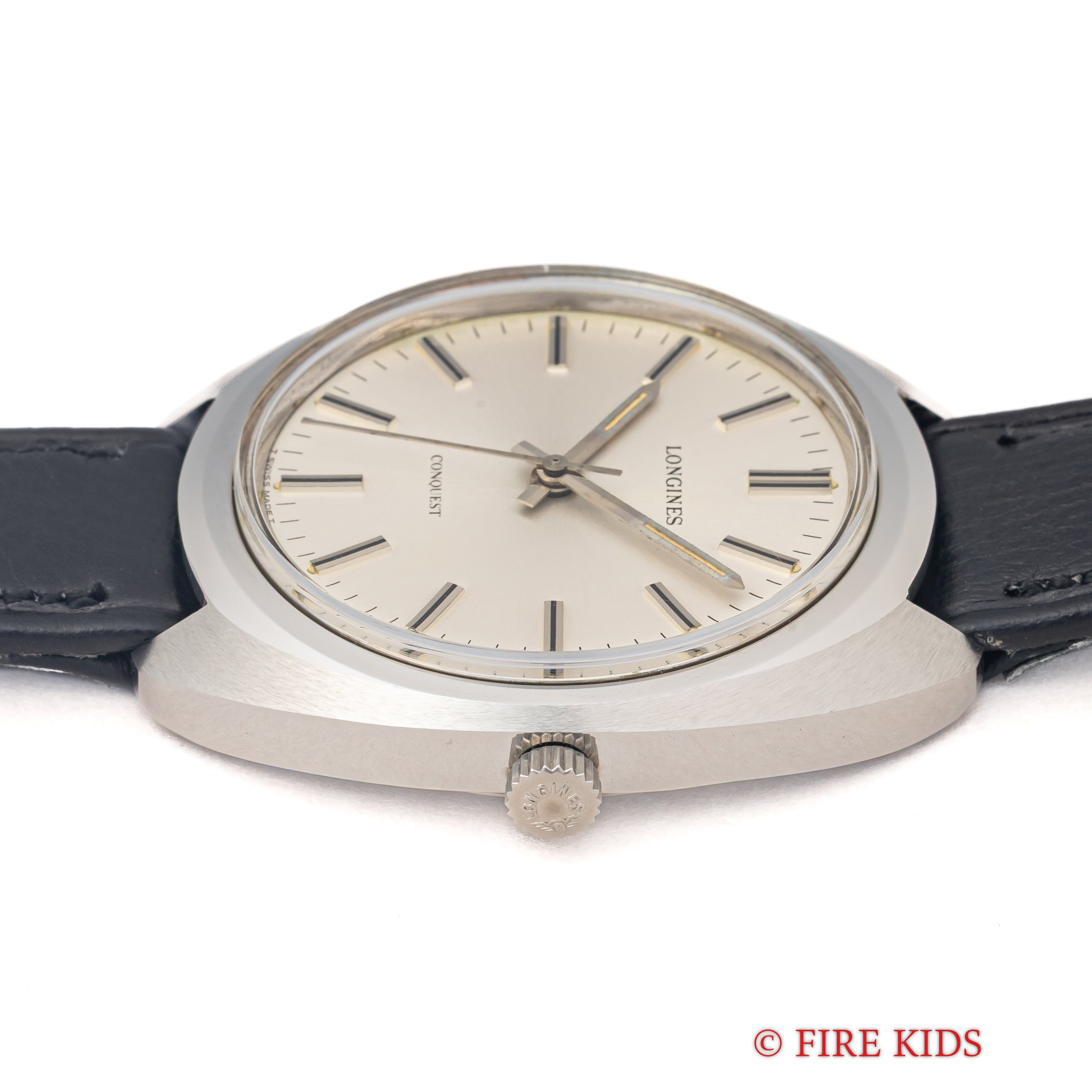 ロンジン コンクエスト 1975年販売 手巻 Cal.706 美品 箱ギャラ、オリジナルベルト尾錠付