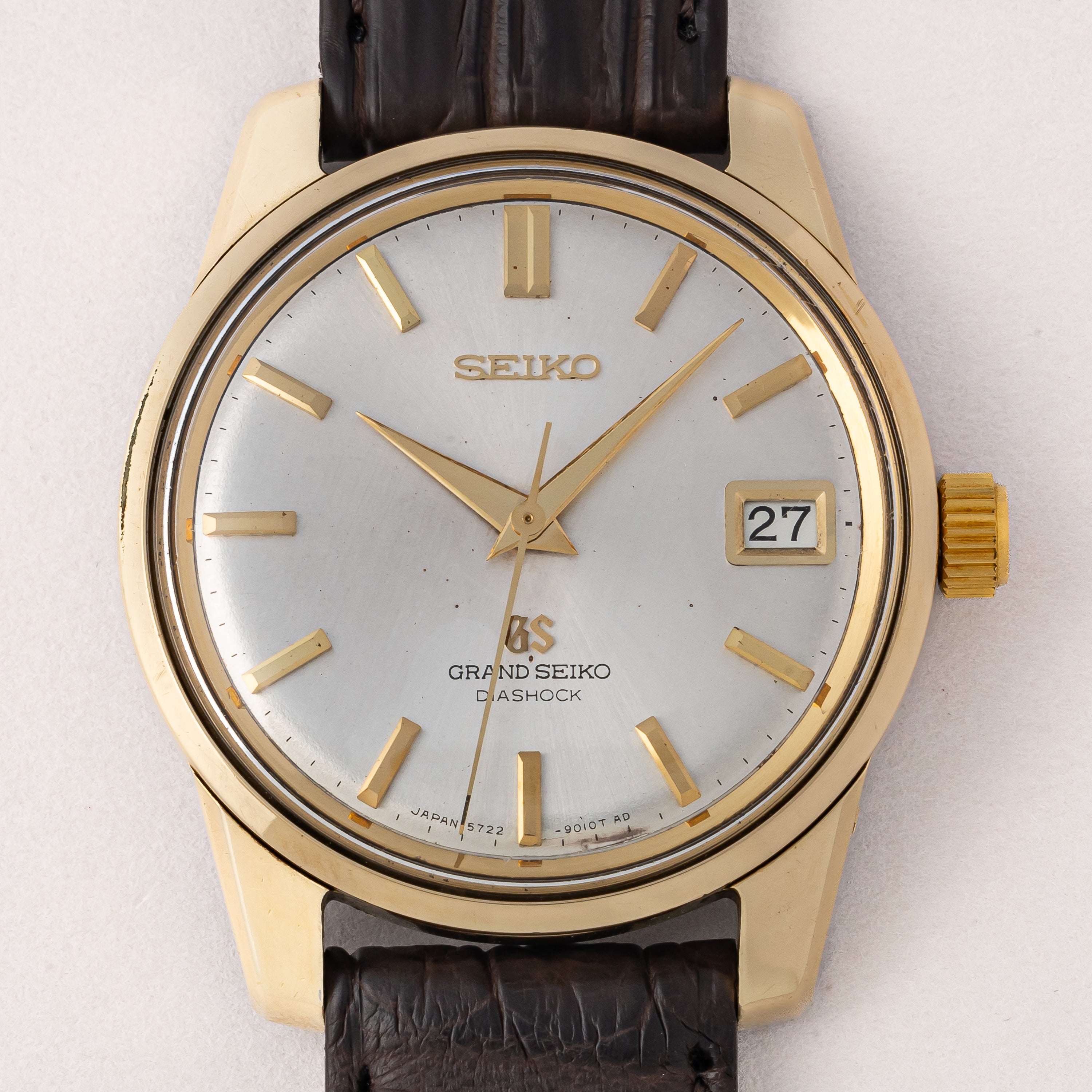 グランドセイコー セカンドモデル後期 GCケース 1966年製 Ref.5722-9010 57GS