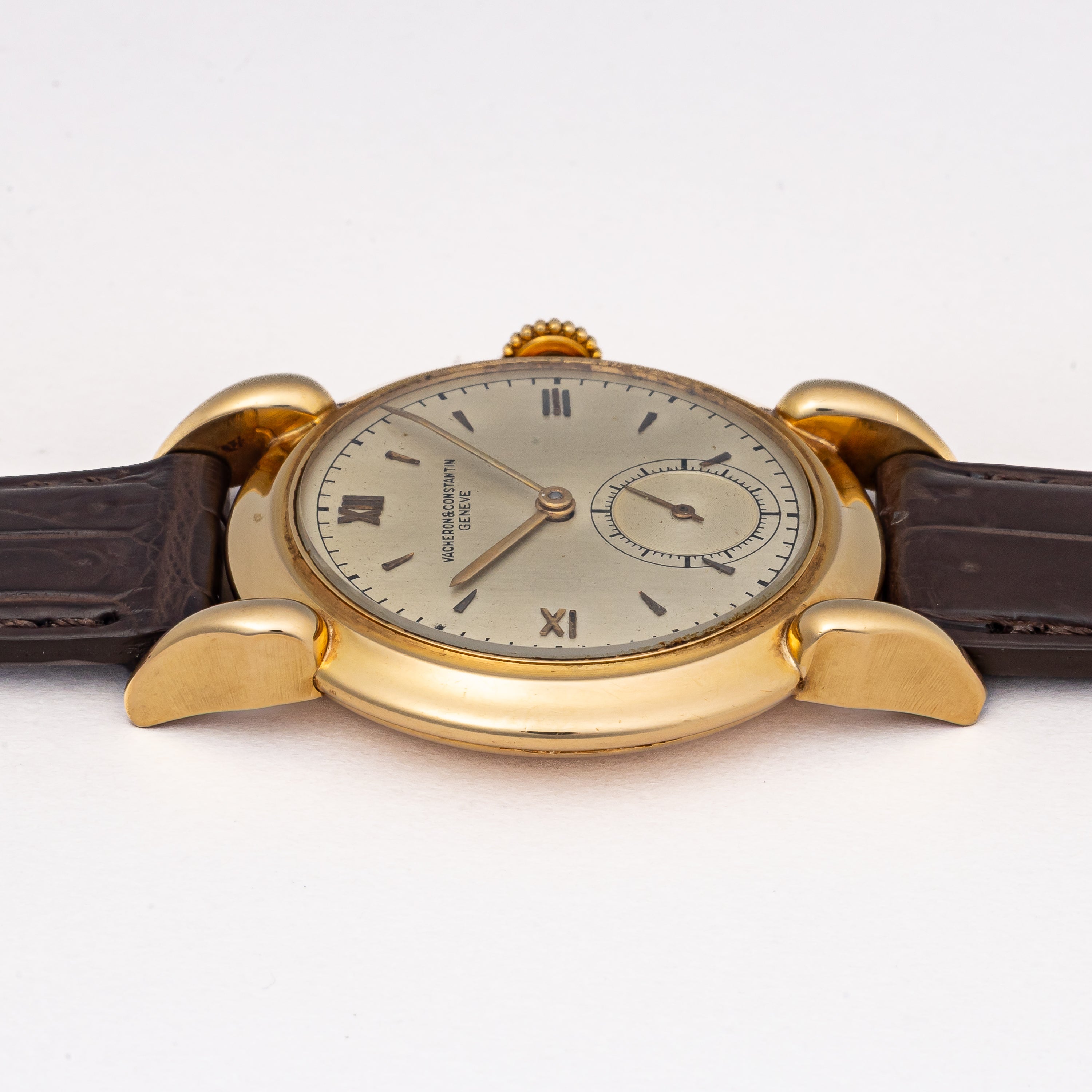 ヴァシュロン・コンスタンタン 18金無垢ティアドロップラグ 1950年代製 スモールセコンド Cal.453/2C