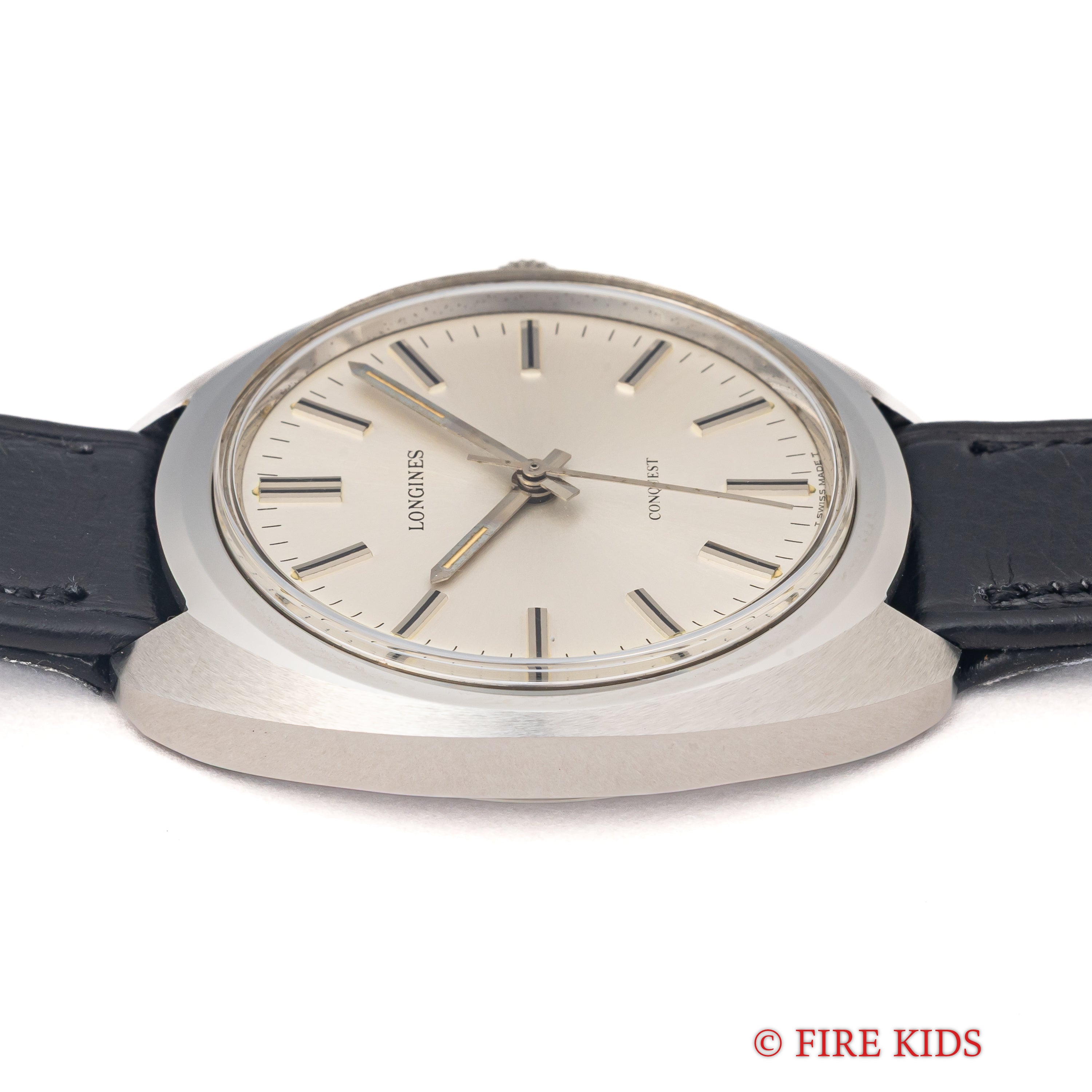 ロンジン コンクエスト 1975年販売 手巻 Cal.706 美品 箱ギャラ、オリジナルベルト尾錠付