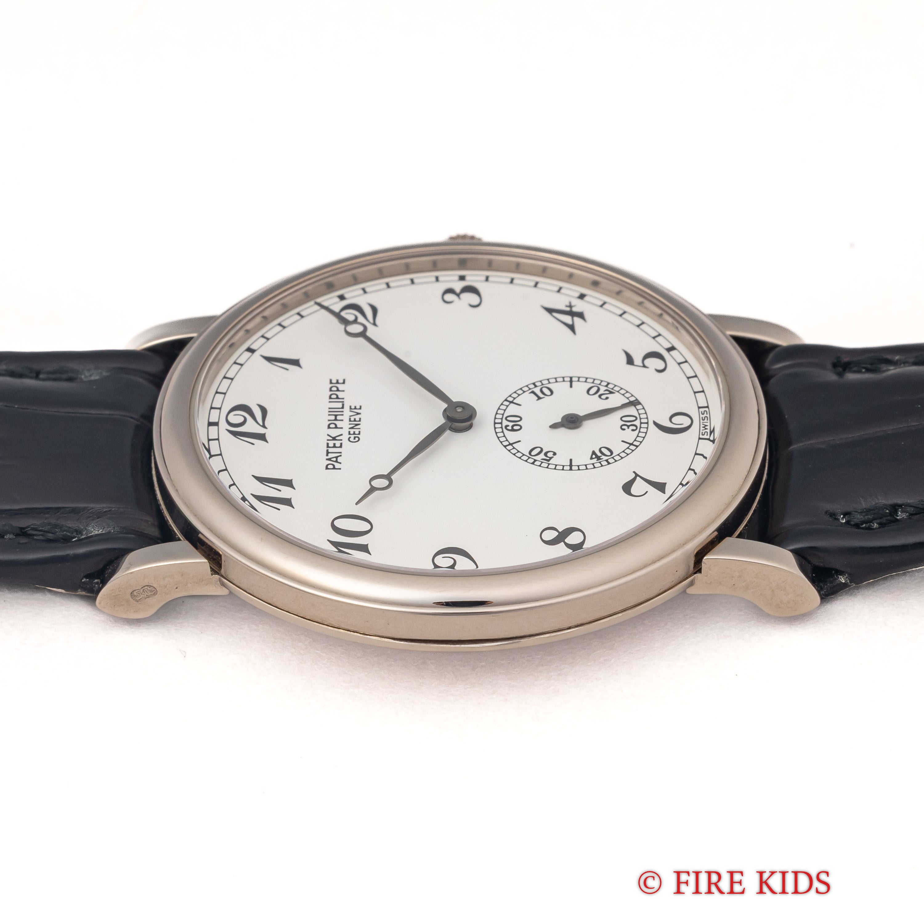 パテック・フィリップ カラトラバ Ref.5022G-012 オフィサー 18金無垢ホワイトゴールド 手巻 Cal.215 1999~2004年製