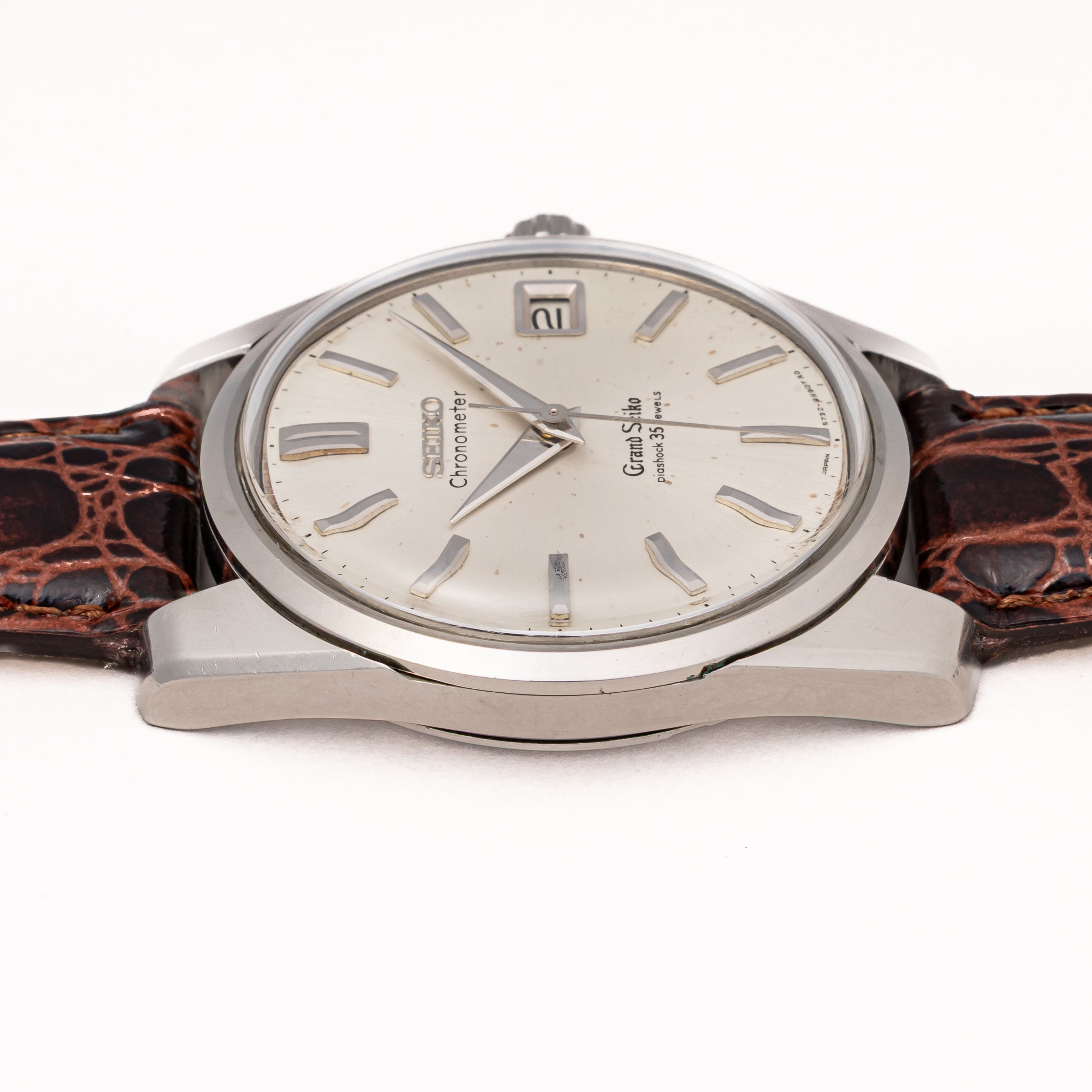 グランドセイコー 2nd前期 セルフデーター 1965年製 Ref.5722-9990 57GS クロノメーター 獅子メダル