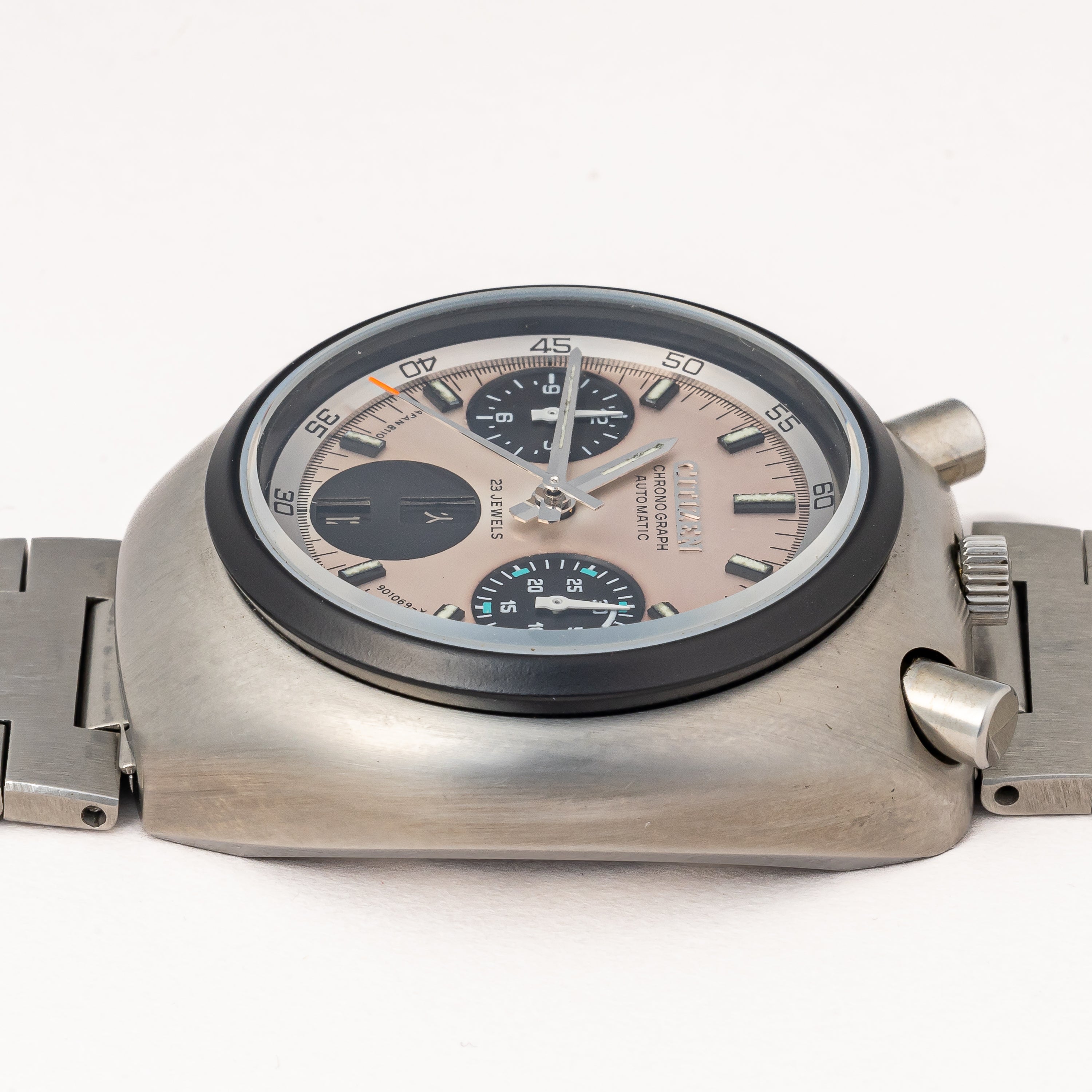 シチズン ツノクロノ チャレンジタイマー 1976年製 Ref.4-901177K 自動巻きクロノグラフ