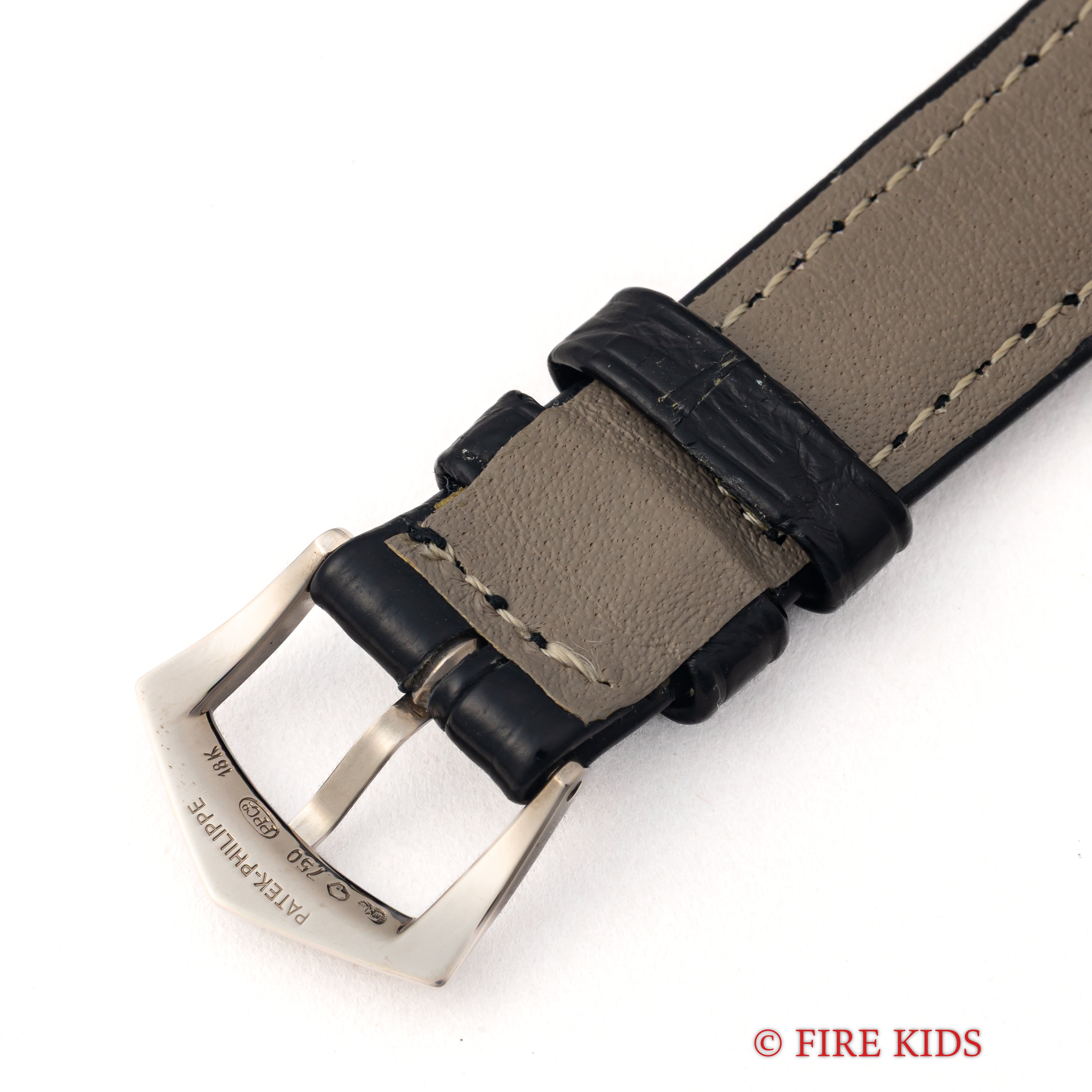 パテック・フィリップ カラトラバ Ref.5022G-012 オフィサー 18金無垢ホワイトゴールド 手巻 Cal.215 1999~2004年製