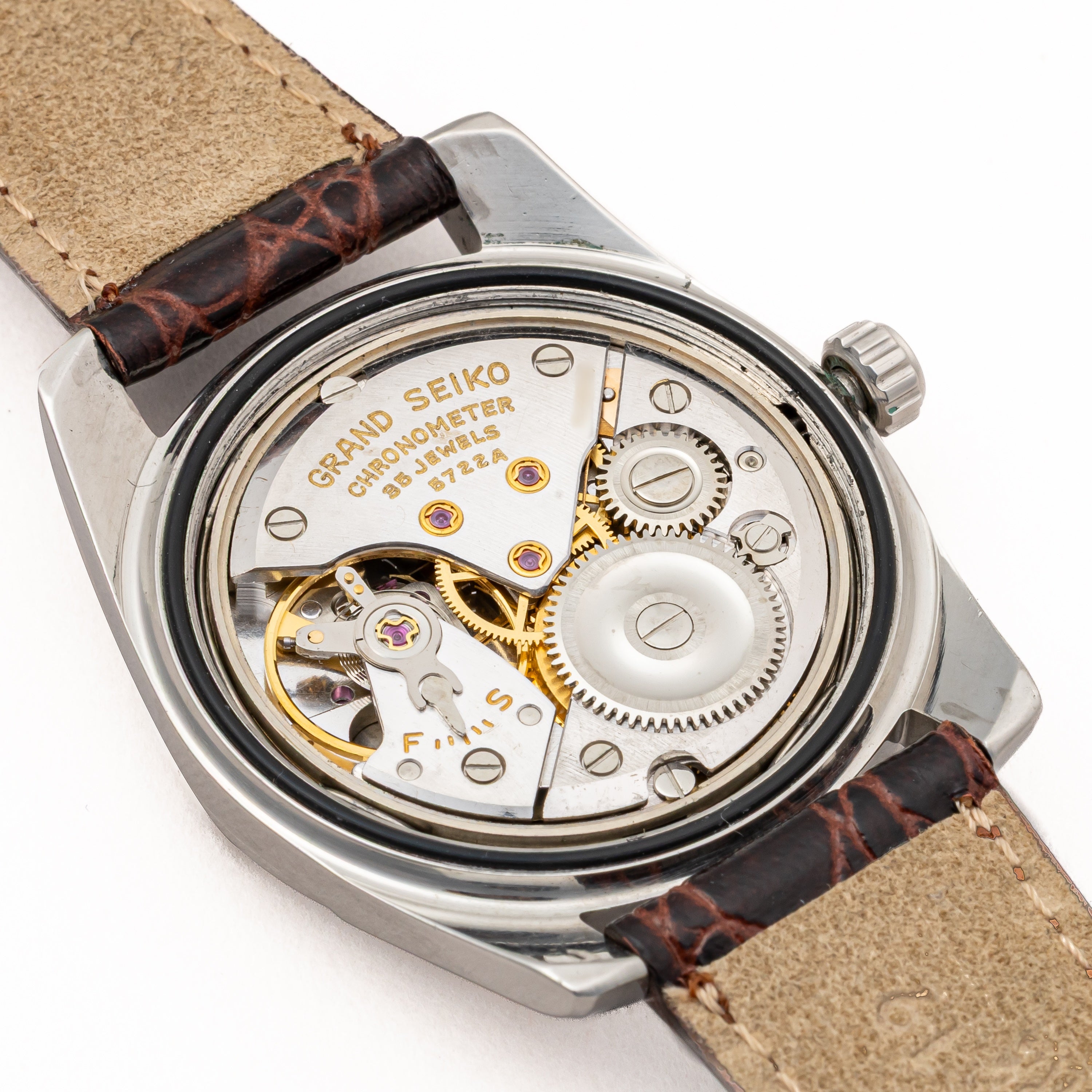 グランドセイコー 2nd前期 セルフデーター 1965年製 Ref.5722-9990 57GS クロノメーター 獅子メダル