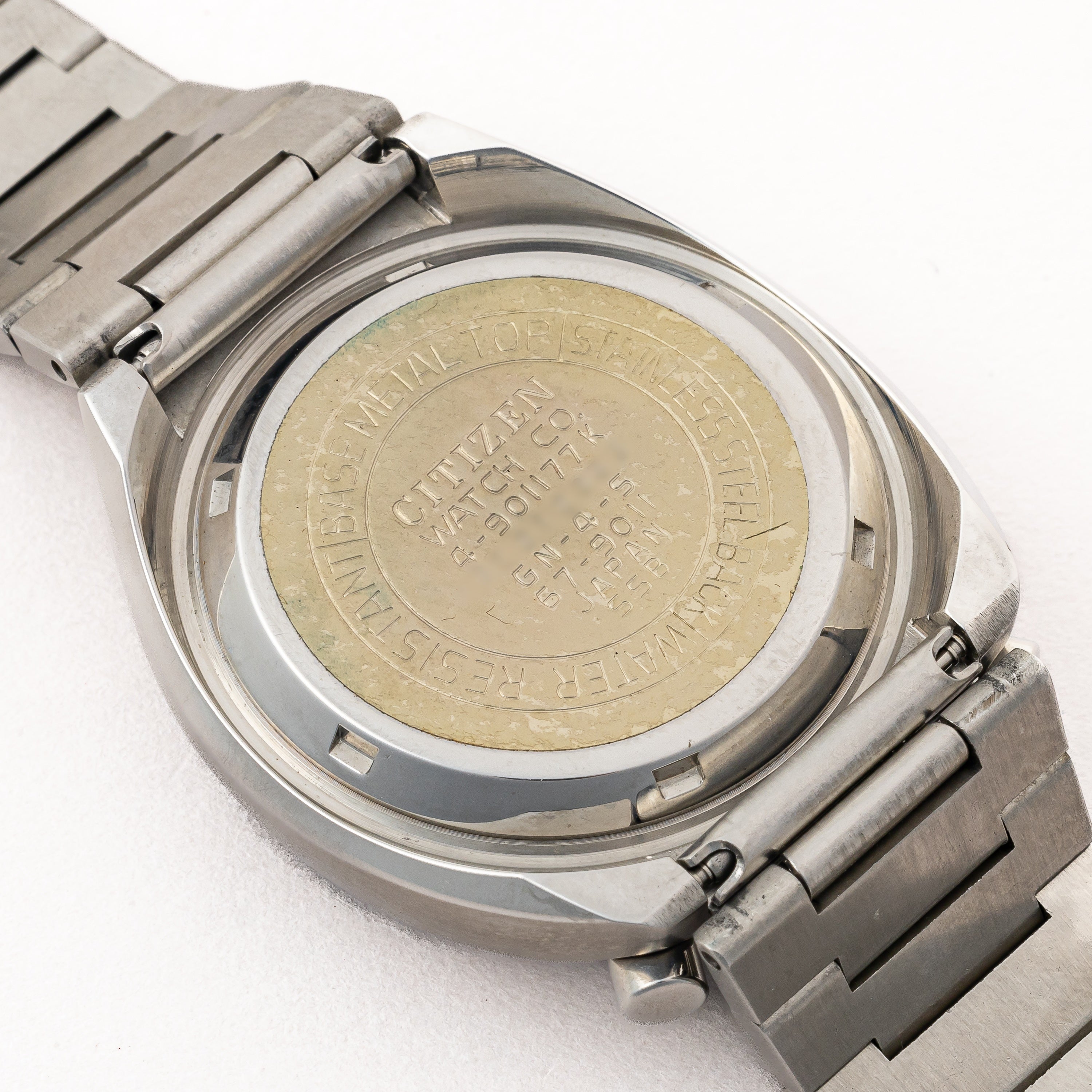 シチズン ツノクロノ チャレンジタイマー 1976年製 Ref.4-901177K 自動巻きクロノグラフ