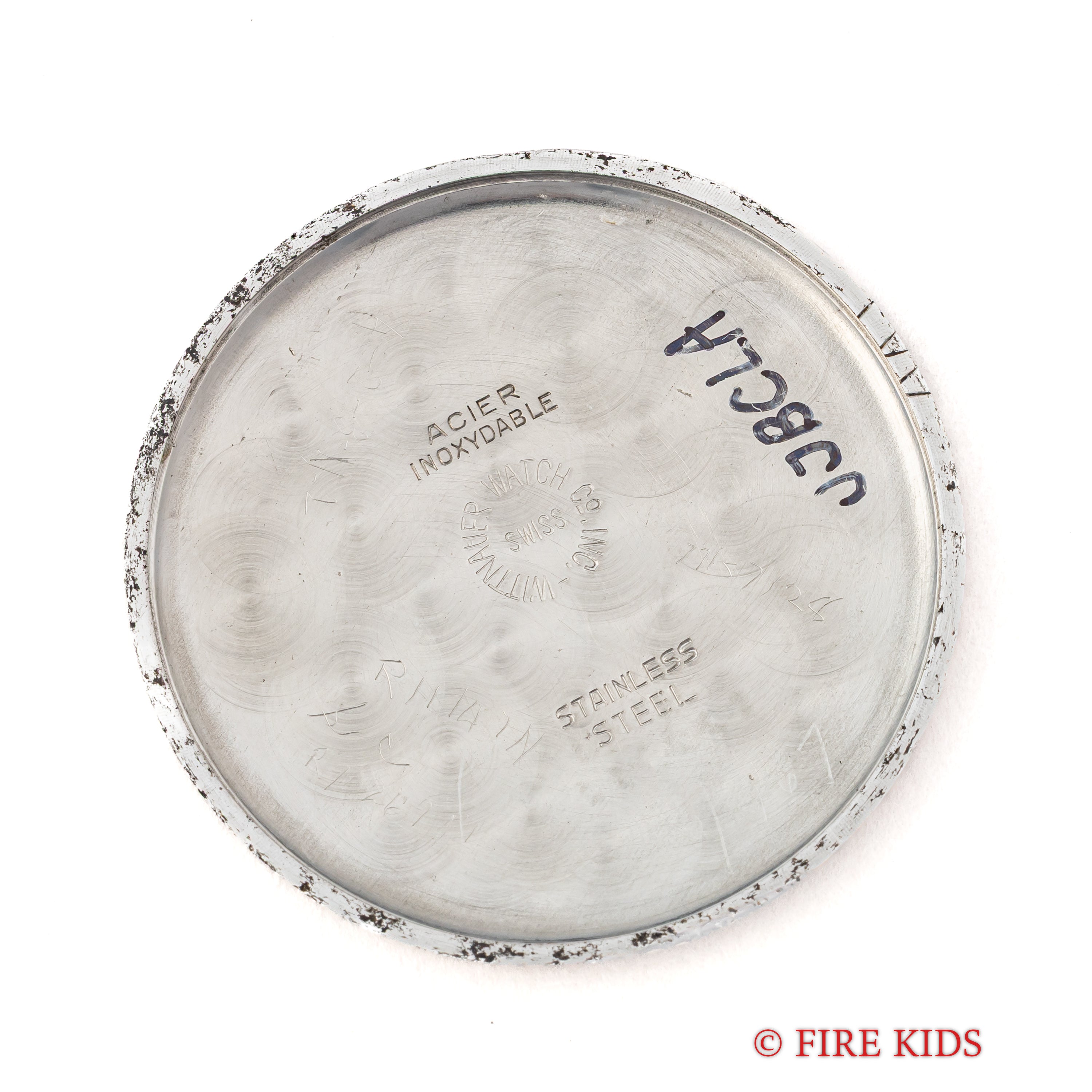 ウィットナー 34.5mm全アラビアラウンドケース 1940年代製 スモールセコンド 手巻き Cal.853