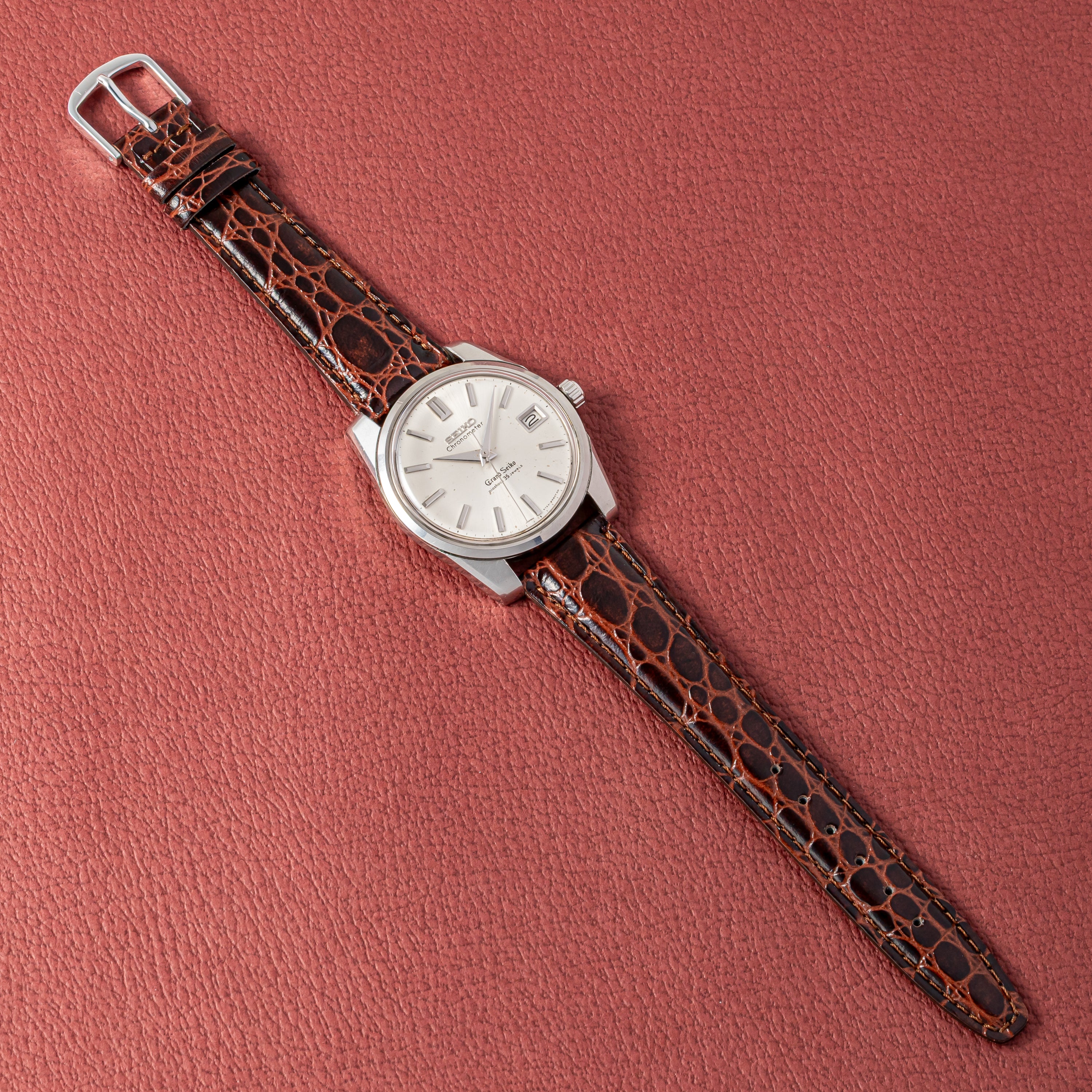 グランドセイコー 2nd前期 セルフデーター 1965年製 Ref.5722-9990 57GS クロノメーター 獅子メダル