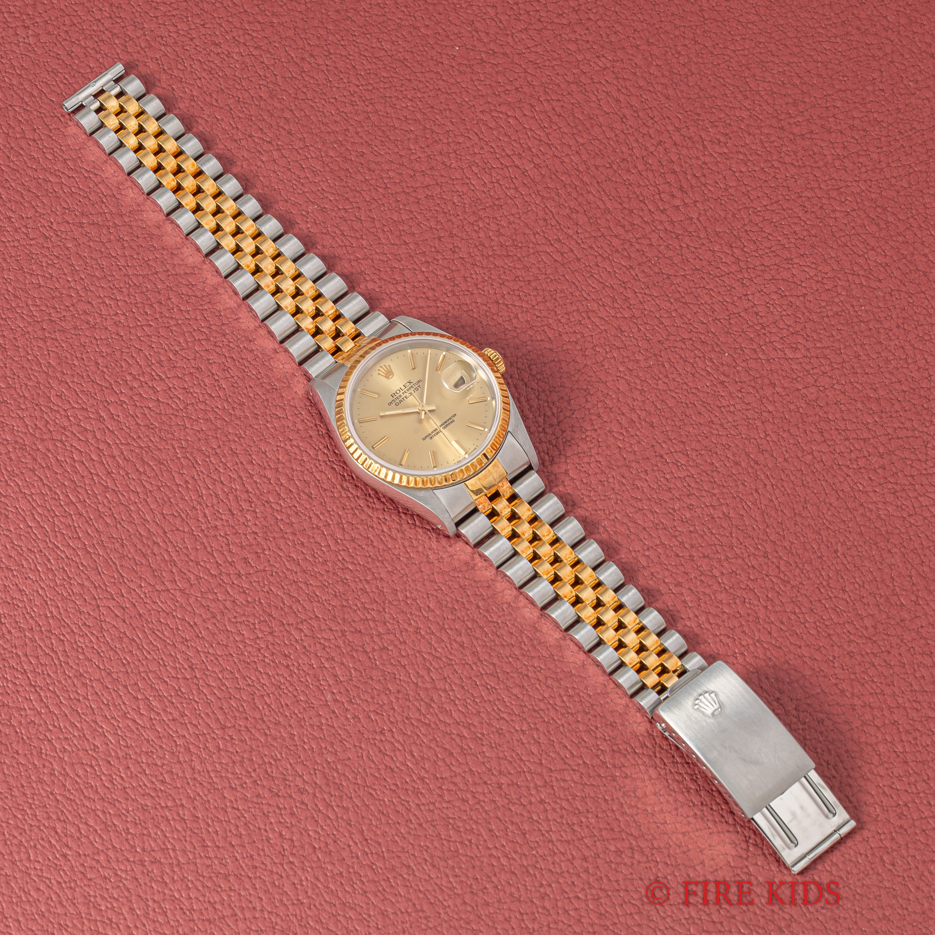 ロレックス デイトジャスト コンビ Ref.16233 シャンパンダイヤル 1990~1991年製