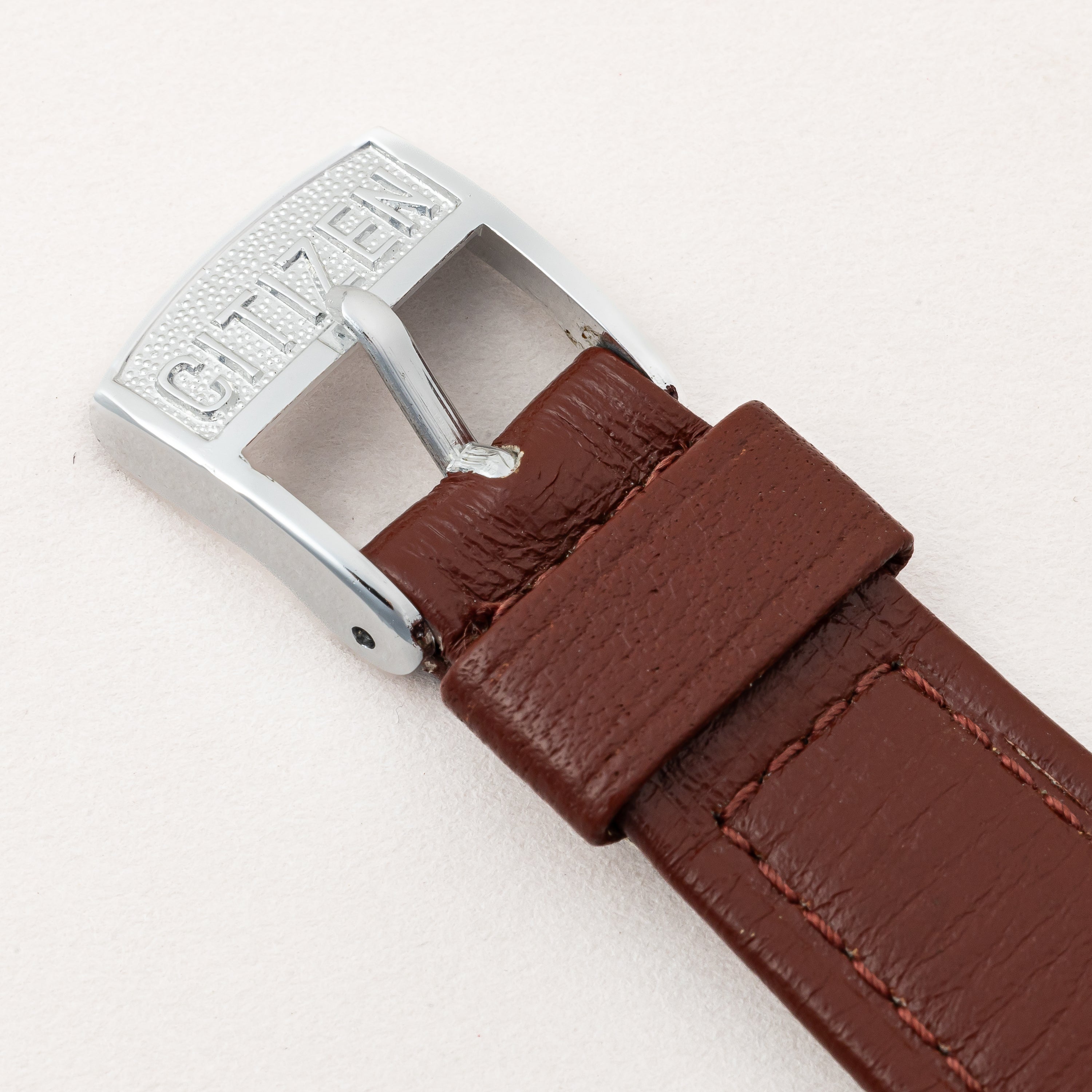 シチズン ホーマー 1961年製 手巻き オリジナルベルト、尾錠、タグ付き