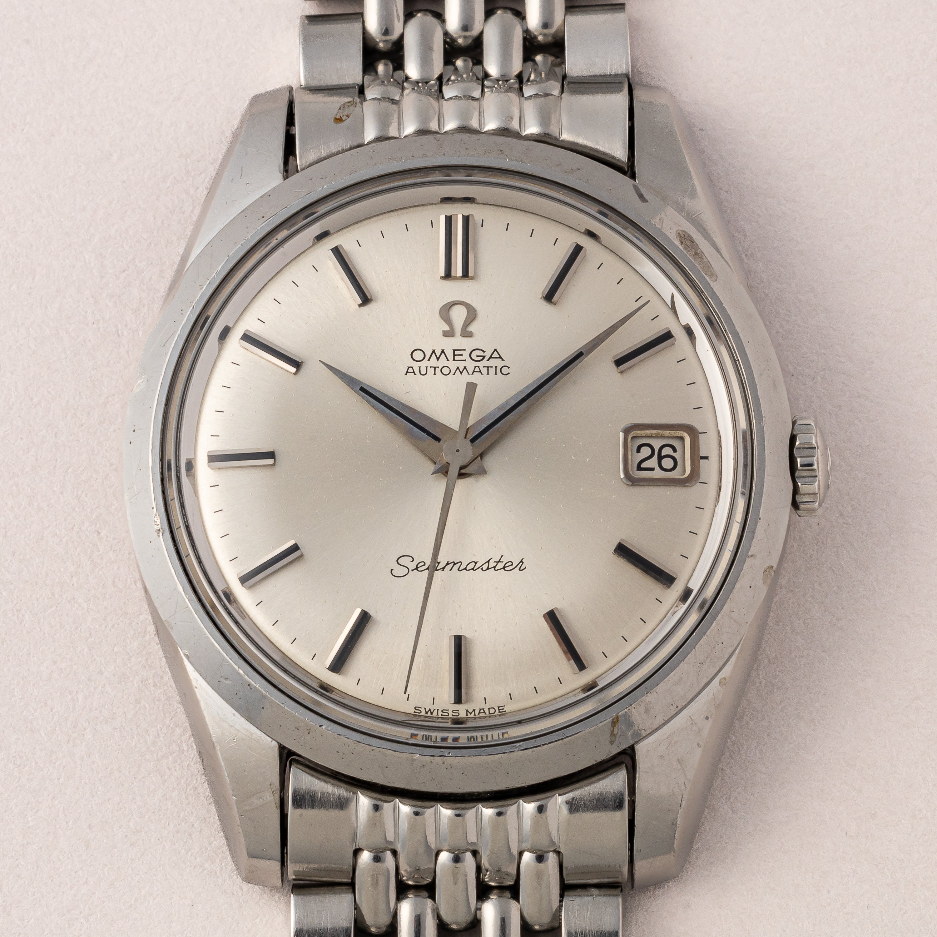 オメガ シーマスター 1965年製 Ref.166.010 ブレス付き