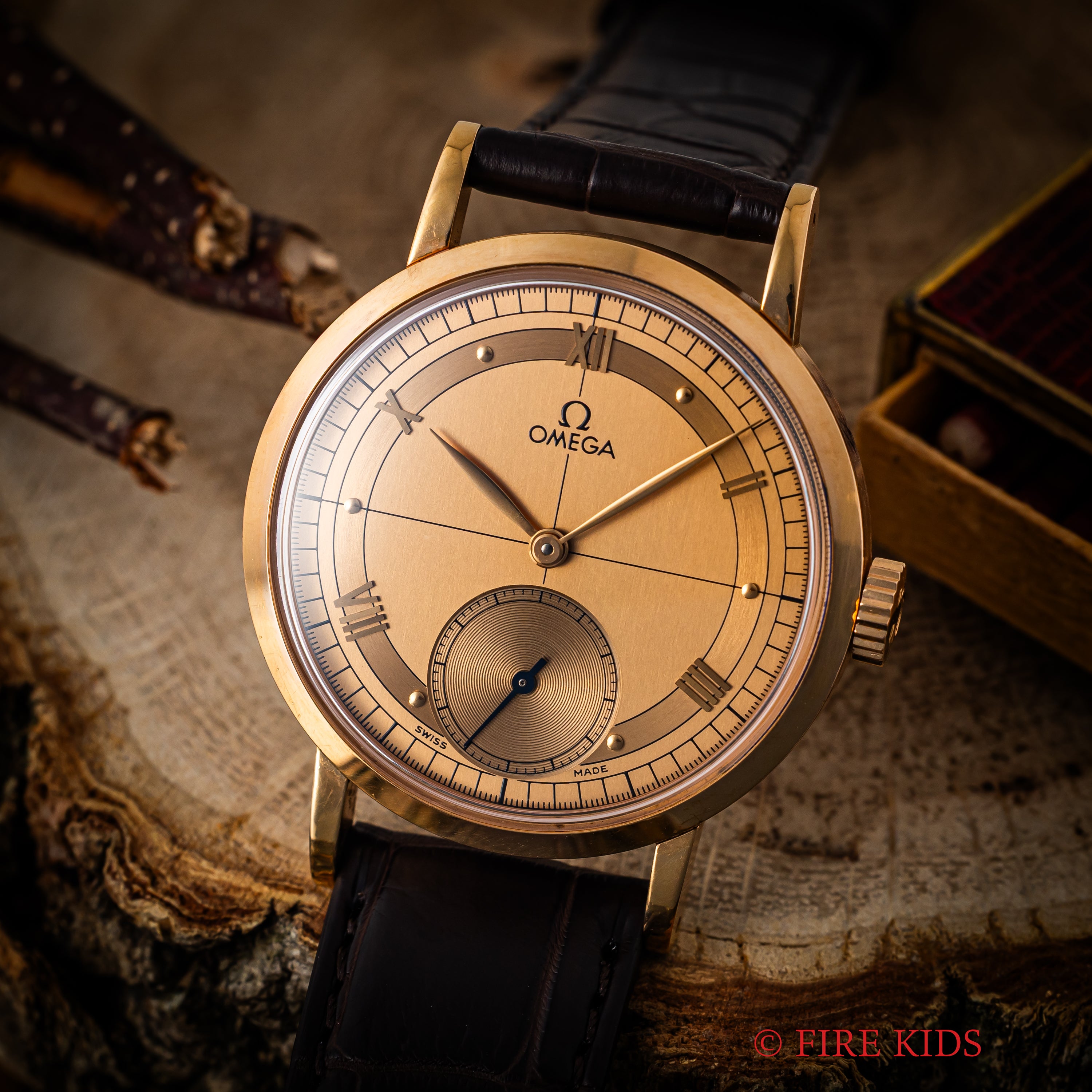 オメガ ルネッサンス 1994年製 オメガ誕生100周年 世界限定1894本 18金無垢ピンクゴールド Ref.59503003